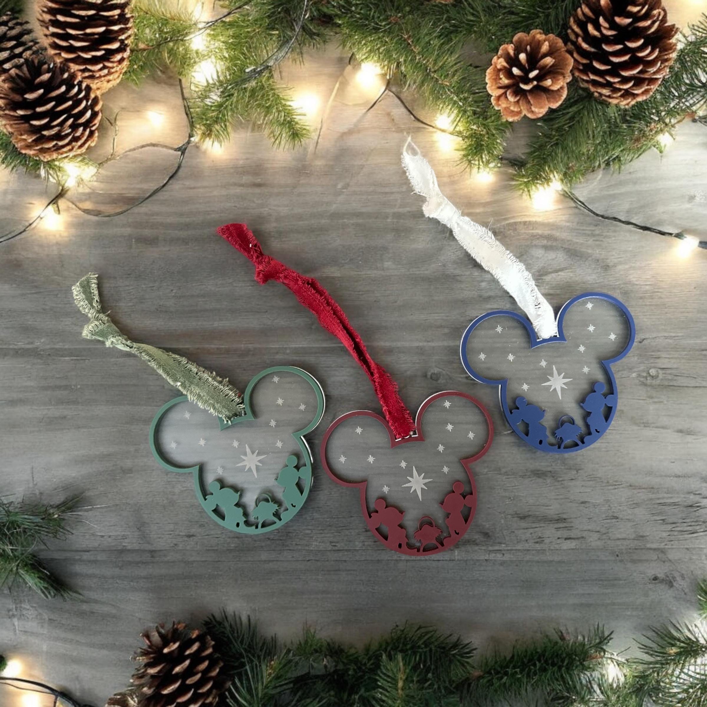 Disney Mickey Minnie Christmas Tree Ornament