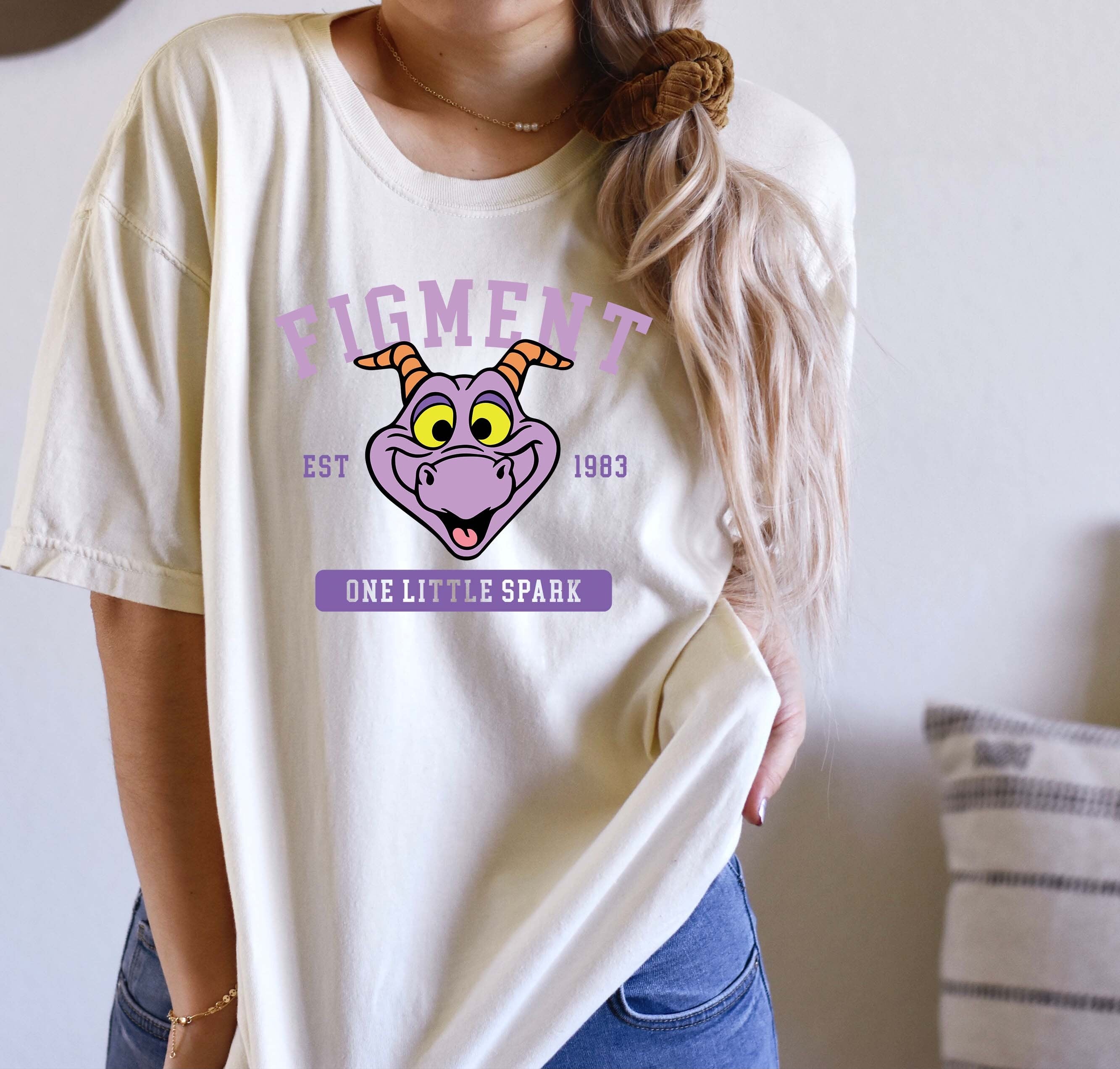 Figment Comfort Color Oversized Graphic Tee Shirt