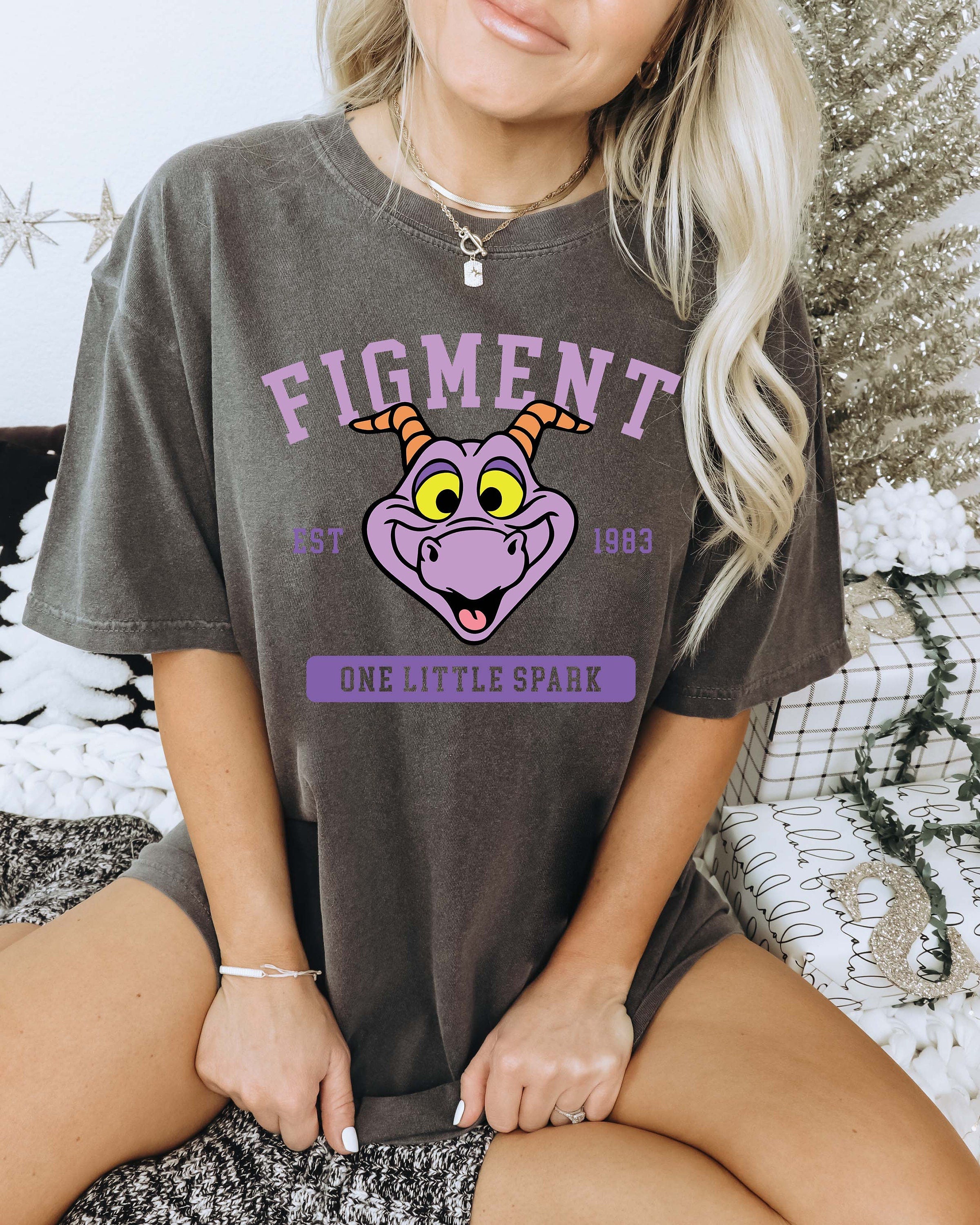 Figment Comfort Color Oversized Graphic Tee Shirt