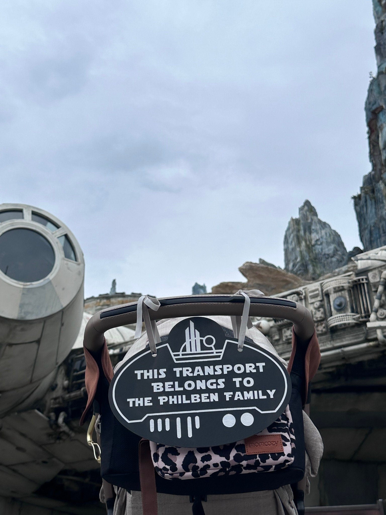 Star Wars Inspired Stroller Tag
