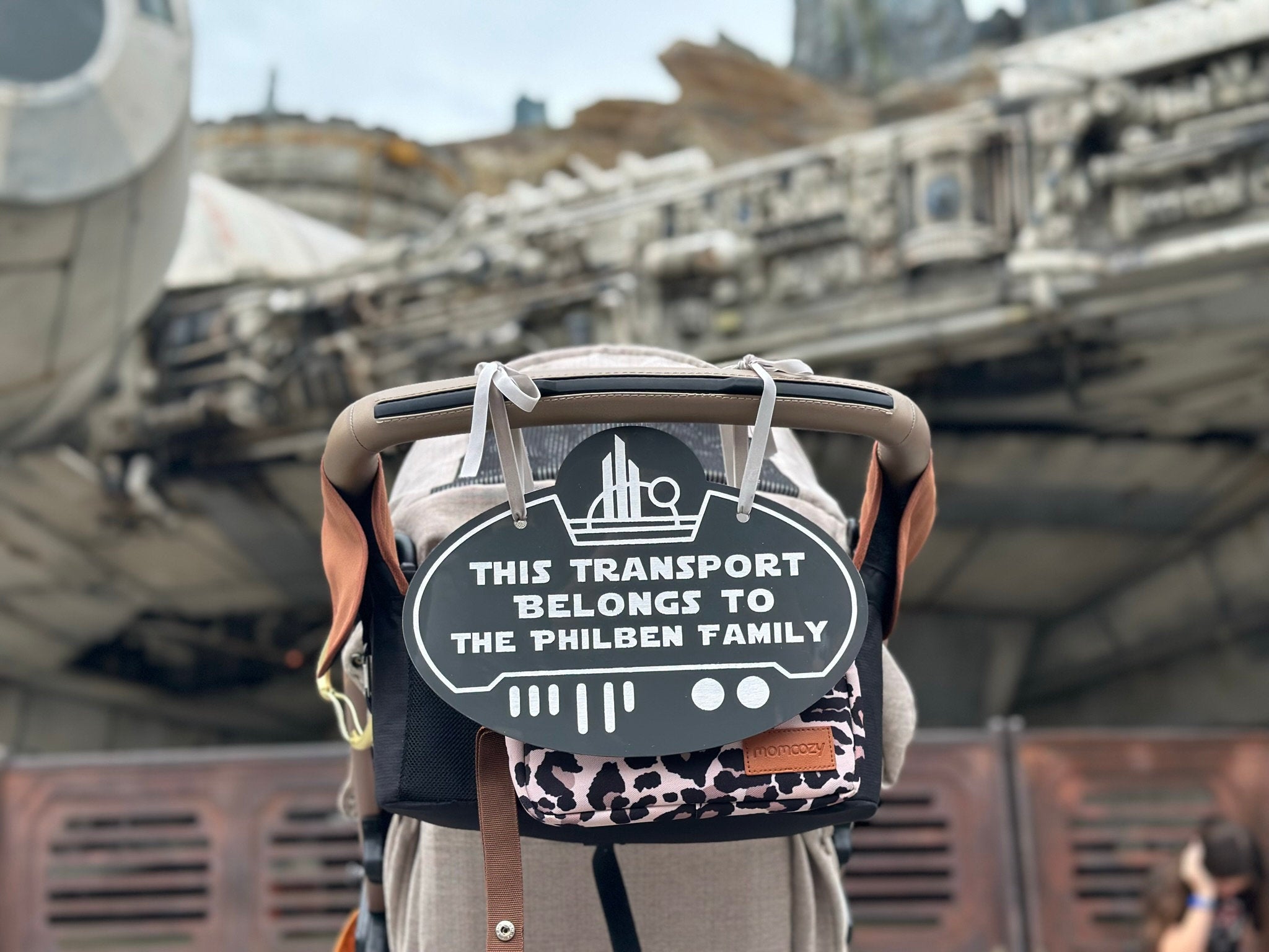 Star Wars Inspired Stroller Tag