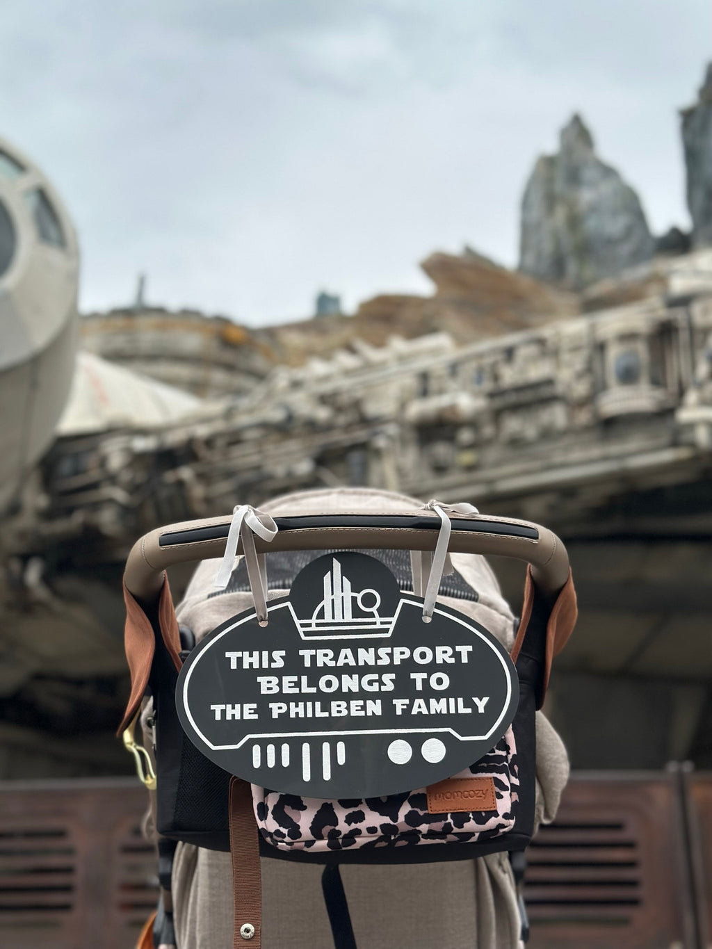 Star Wars Inspired Stroller Tag