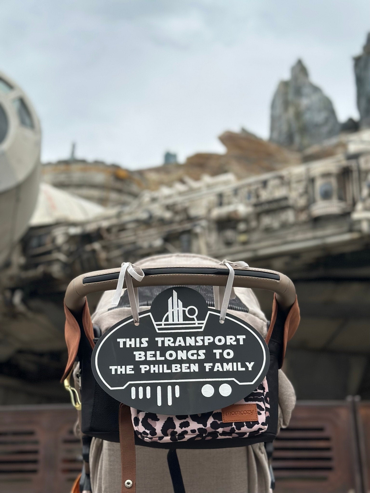 Star Wars Inspired Stroller Tag