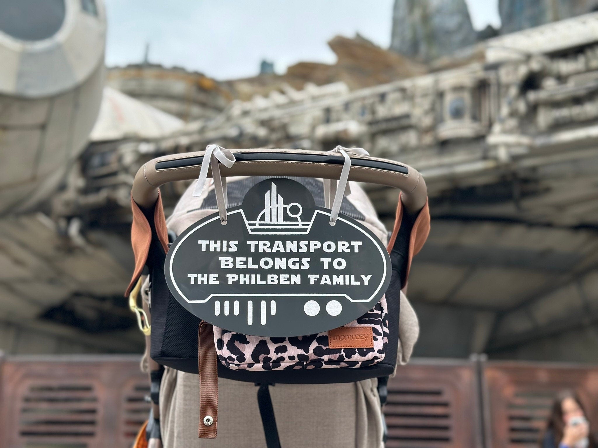 Star Wars Inspired Stroller Tag