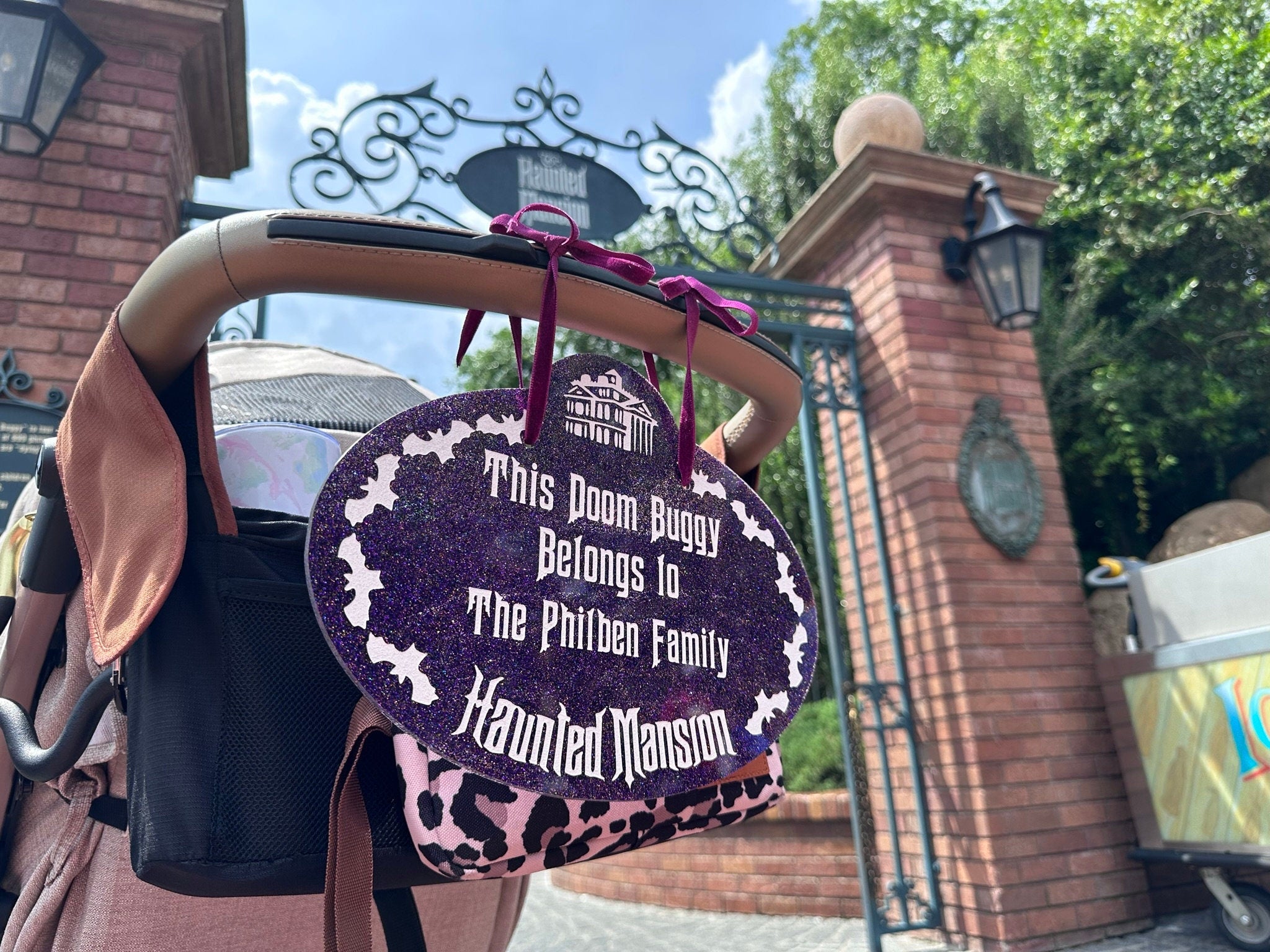 Disney Haunted Mansion Stroller Tag Bag Tag