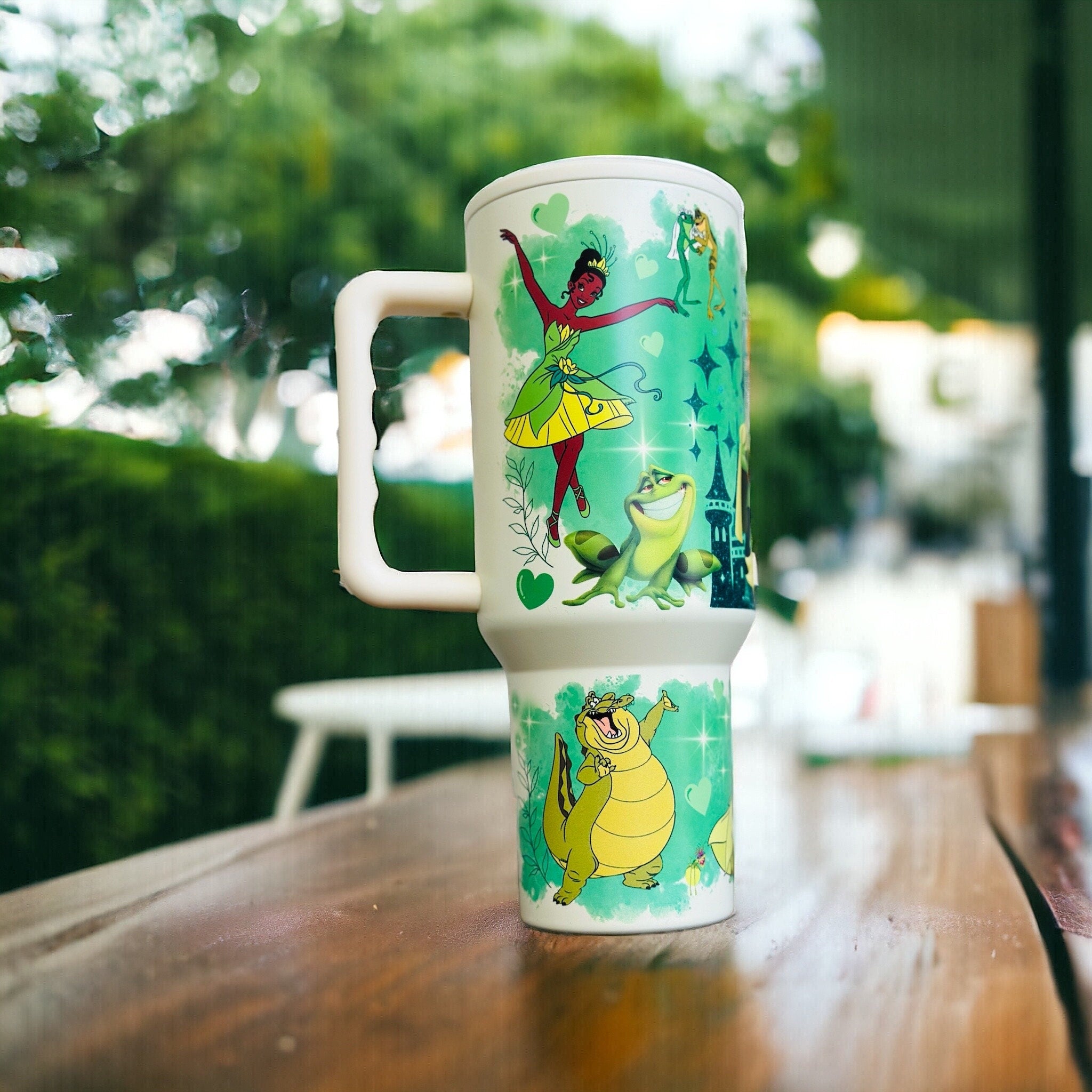 Disney Tianaâ€™s Bayou Princess Frog 40 OZ Tumbler
