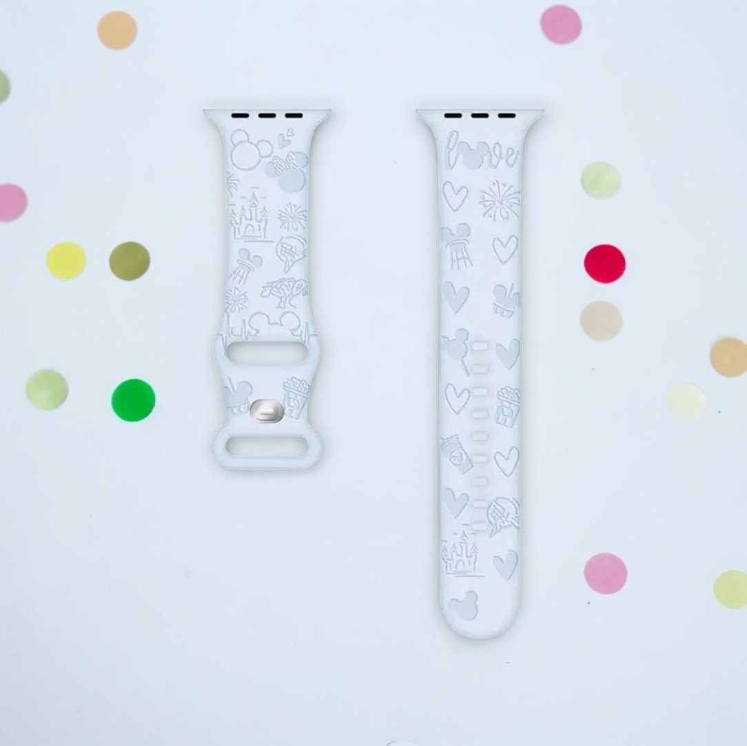 Disney Inspired Engraved Apple Watch Band