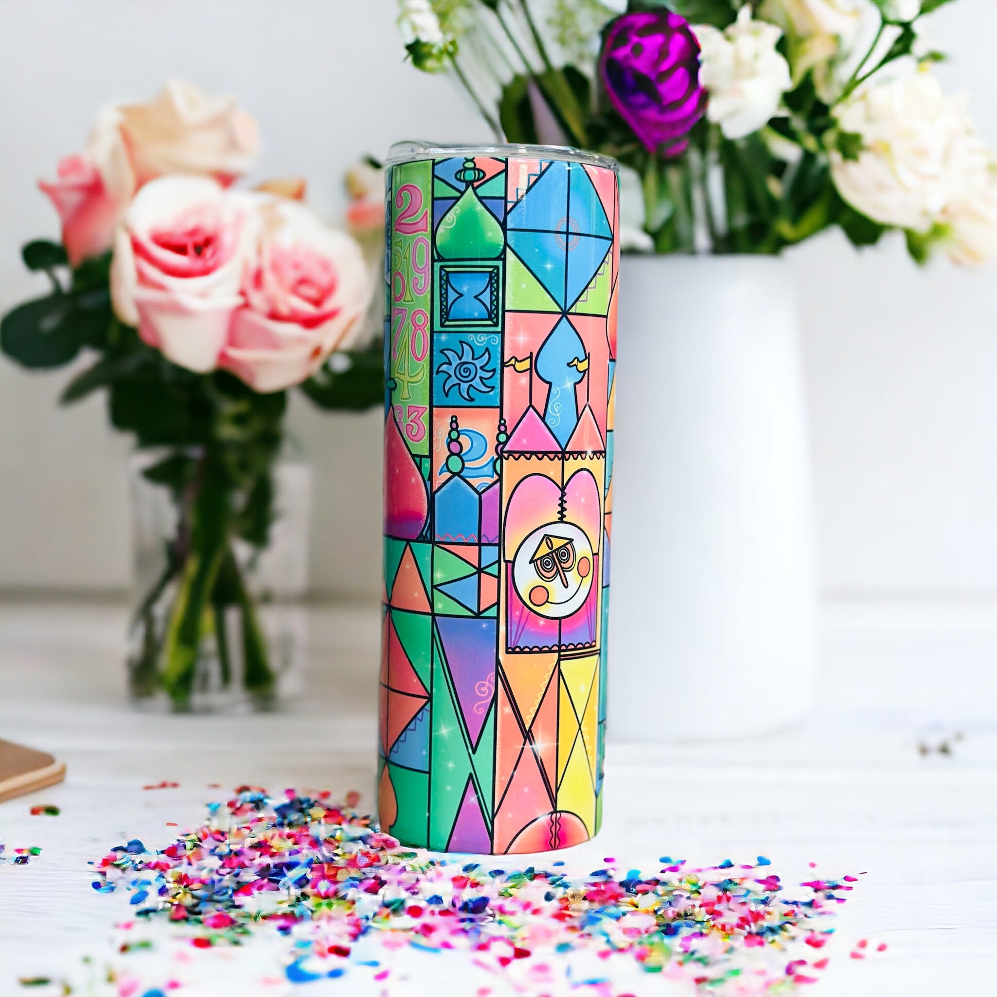 Disney Small World 20 OZ Tumbler