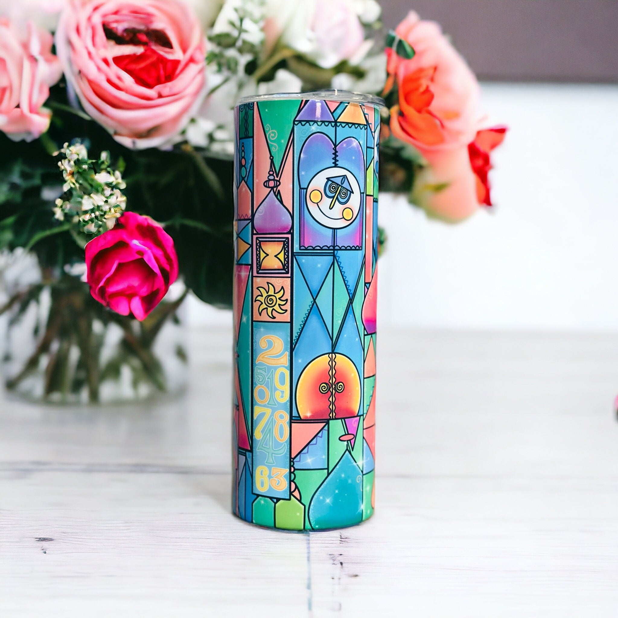 Disney Small World 20 OZ Tumbler