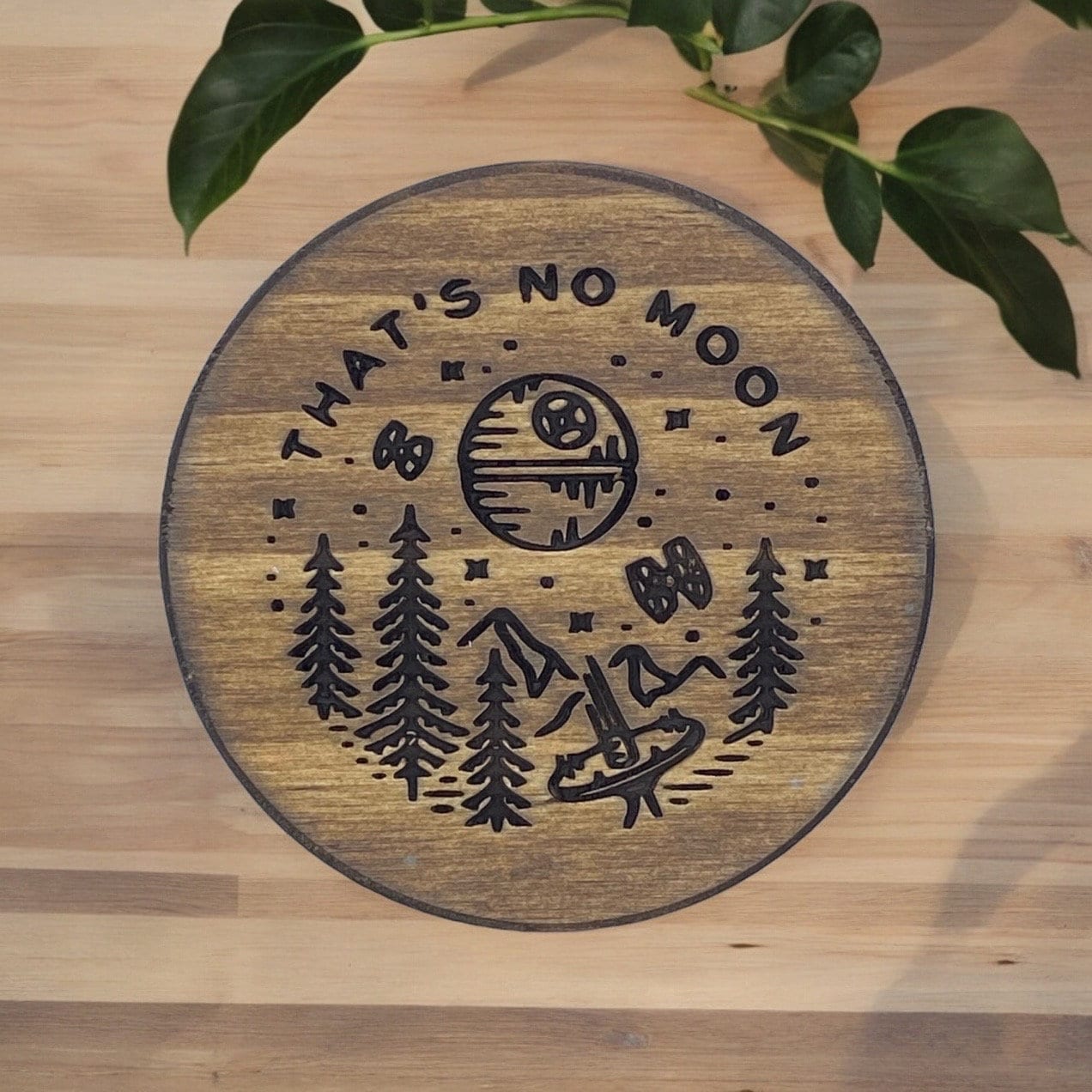 Star Wars Inspired Wood Coaster Set