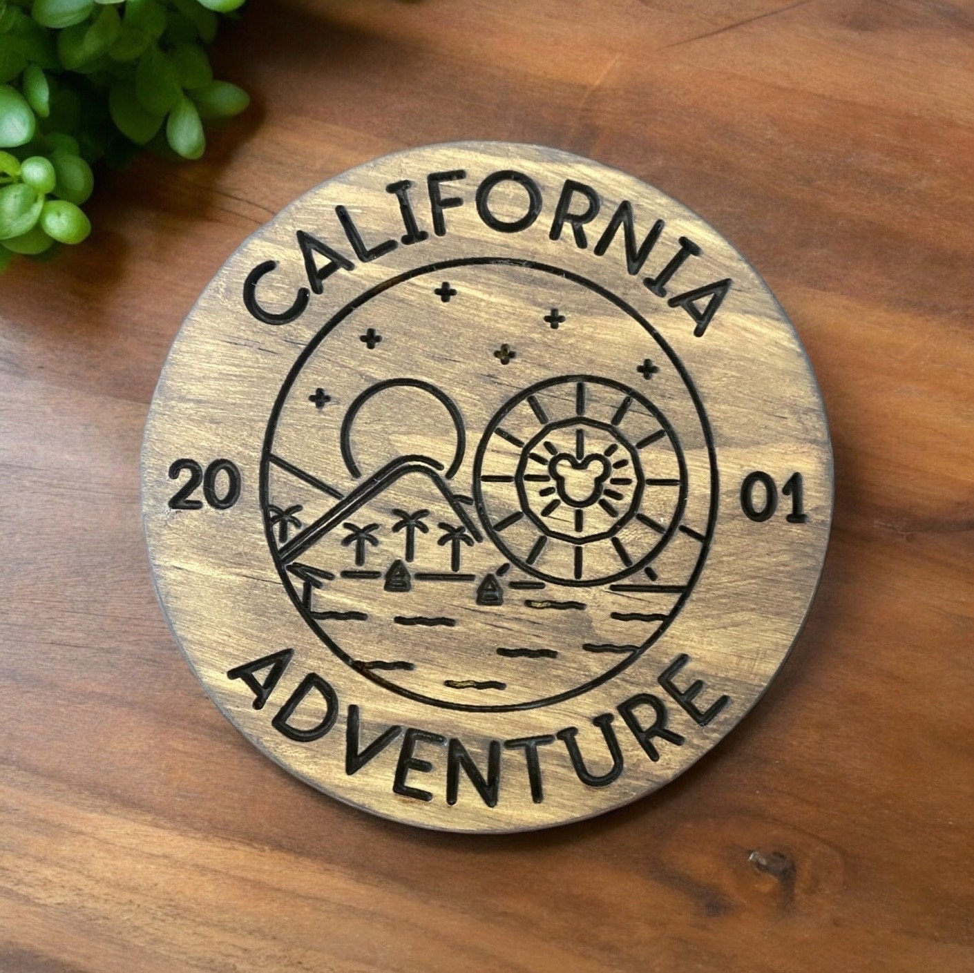 Disneyland Coaster Set, Disney Home Decor