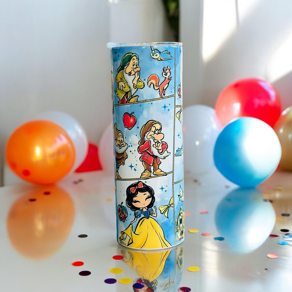 Snow White Seven Dwarfs  20 OZ Tumbler