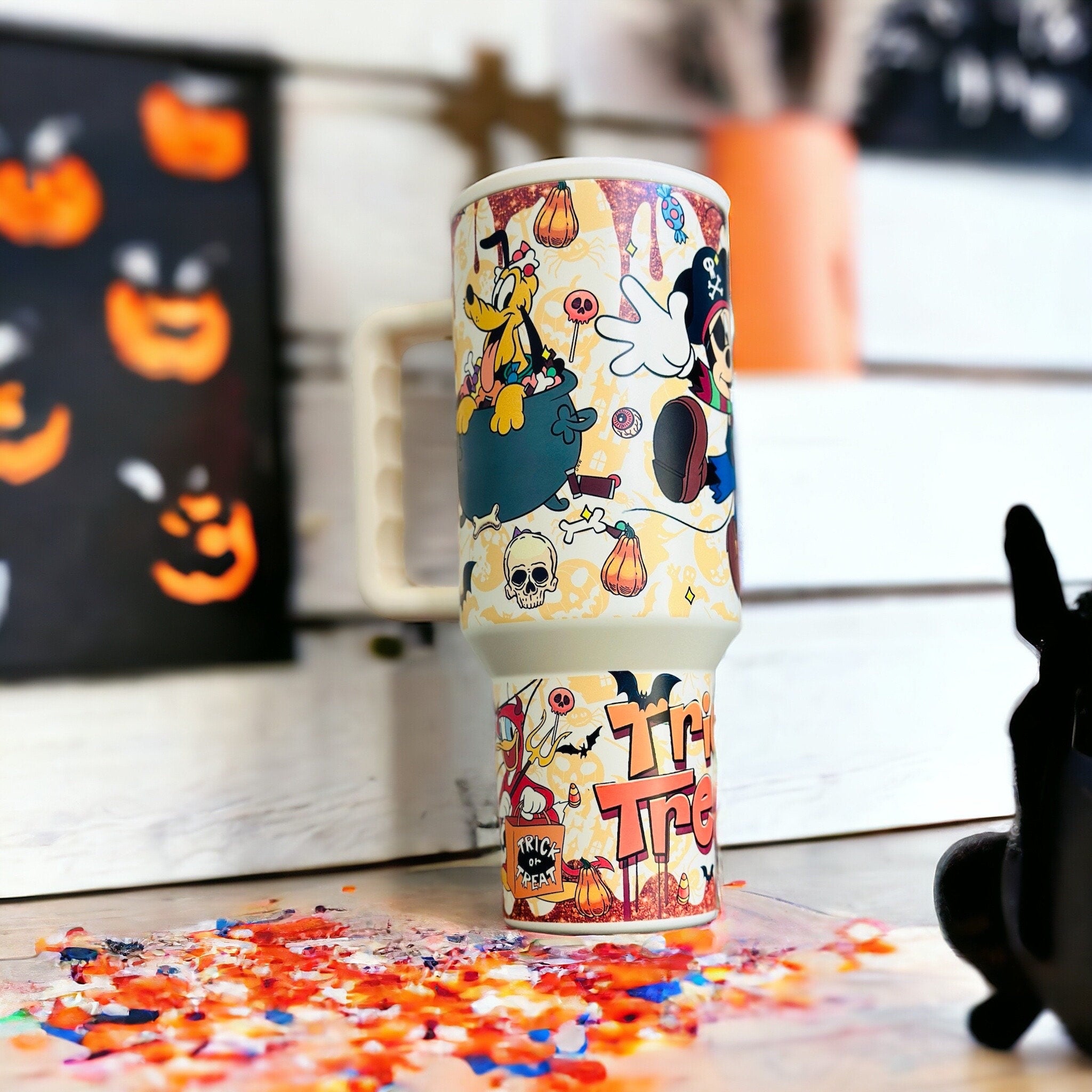 Disney Mickey Minnie Halloween 40 oz Tumbler