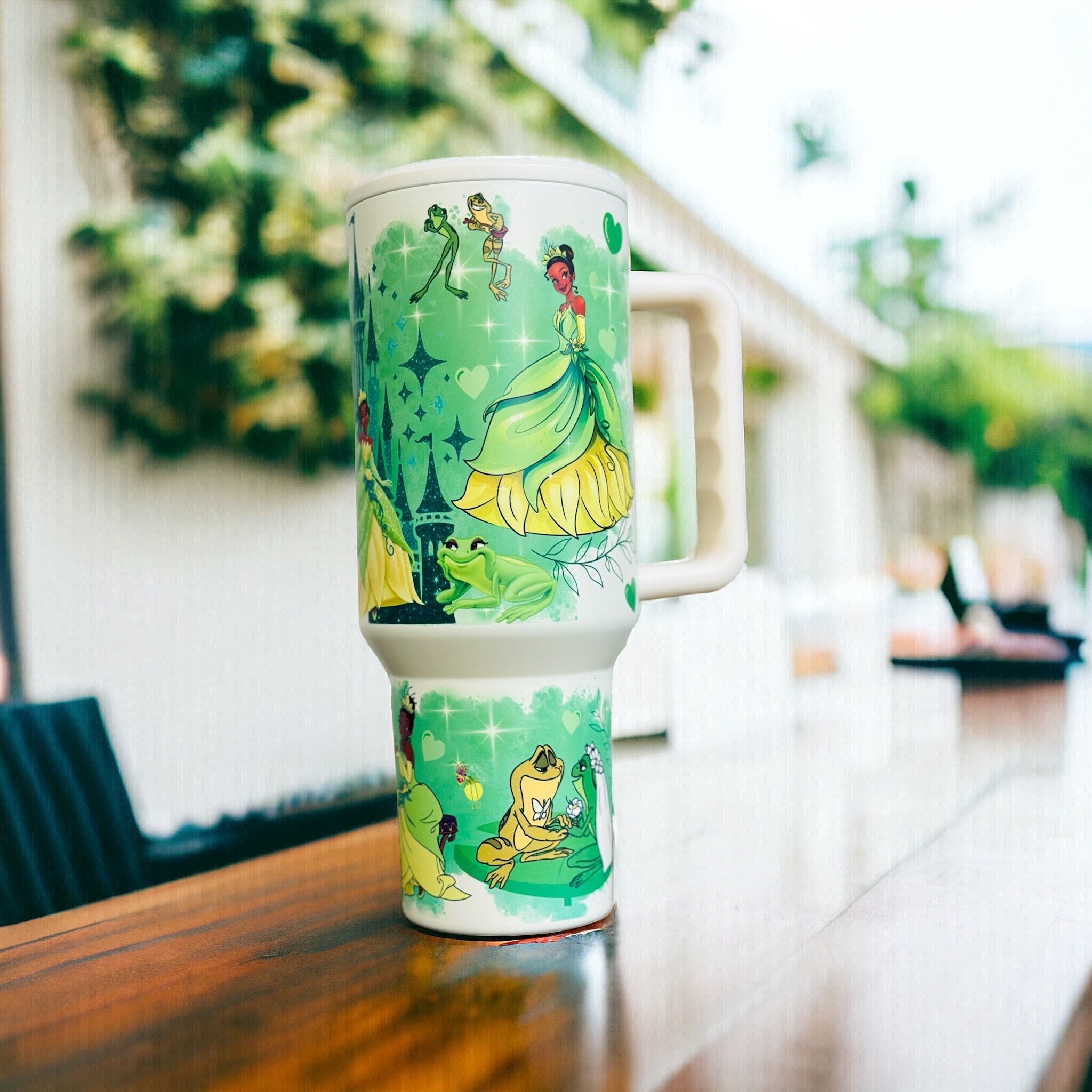 Disney Tianaâ€™s Bayou Princess Frog 40 OZ Tumbler