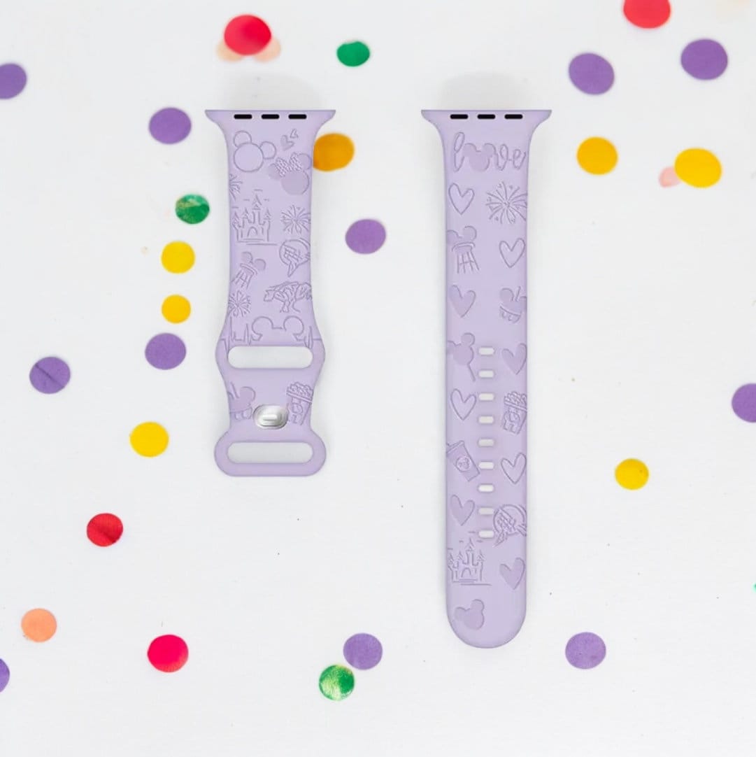 Disney Inspired Engraved Apple Watch Band