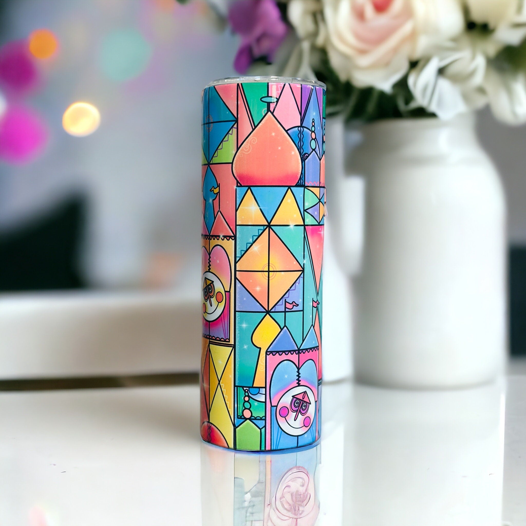Disney Small World 20 OZ Tumbler
