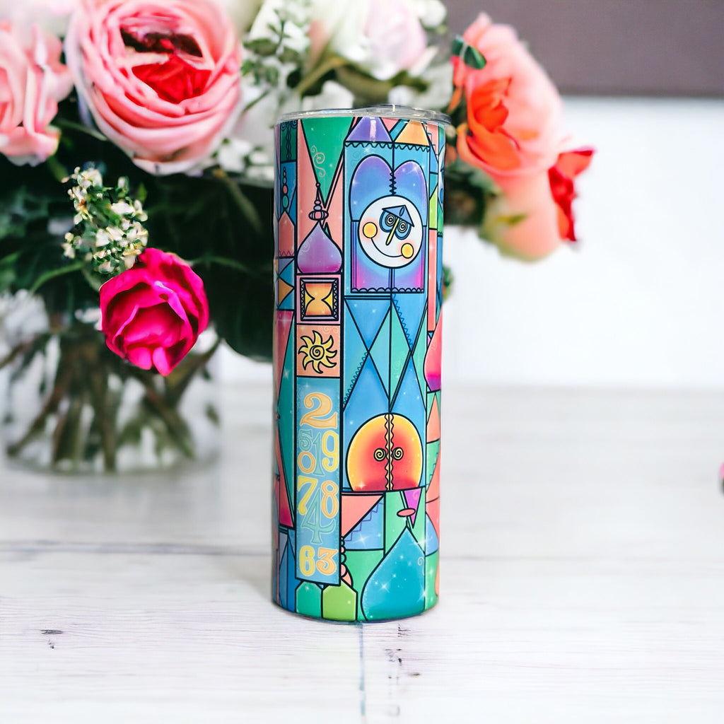 Disney Small World 20 OZ Tumbler