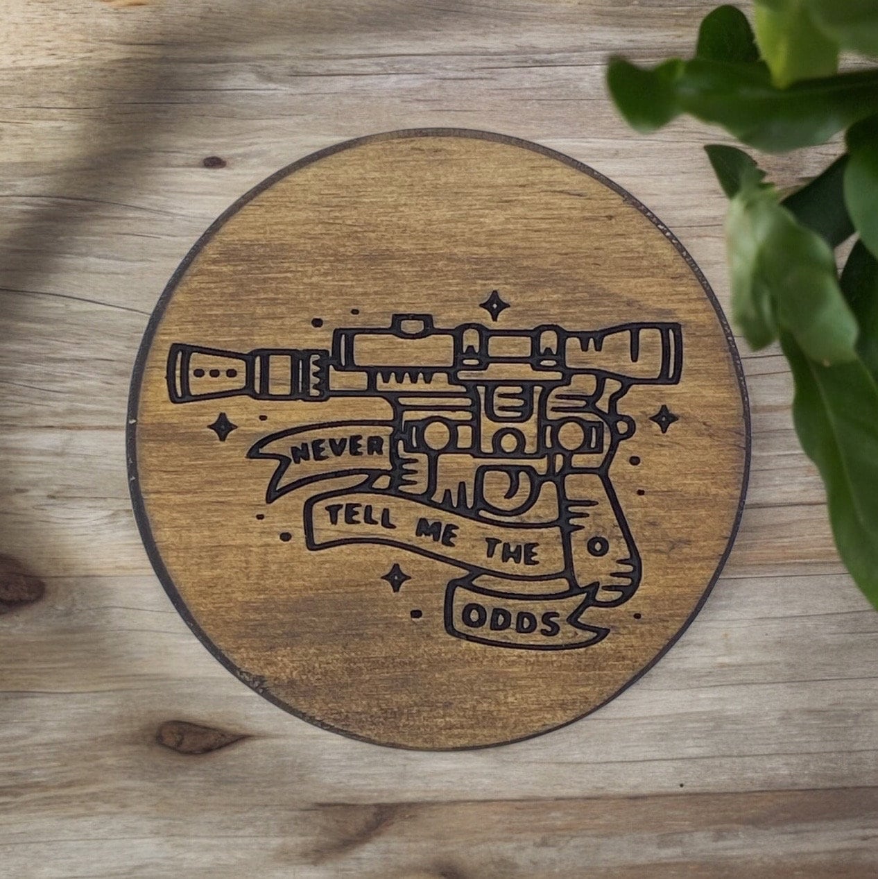 Star Wars Inspired Wood Coaster Set