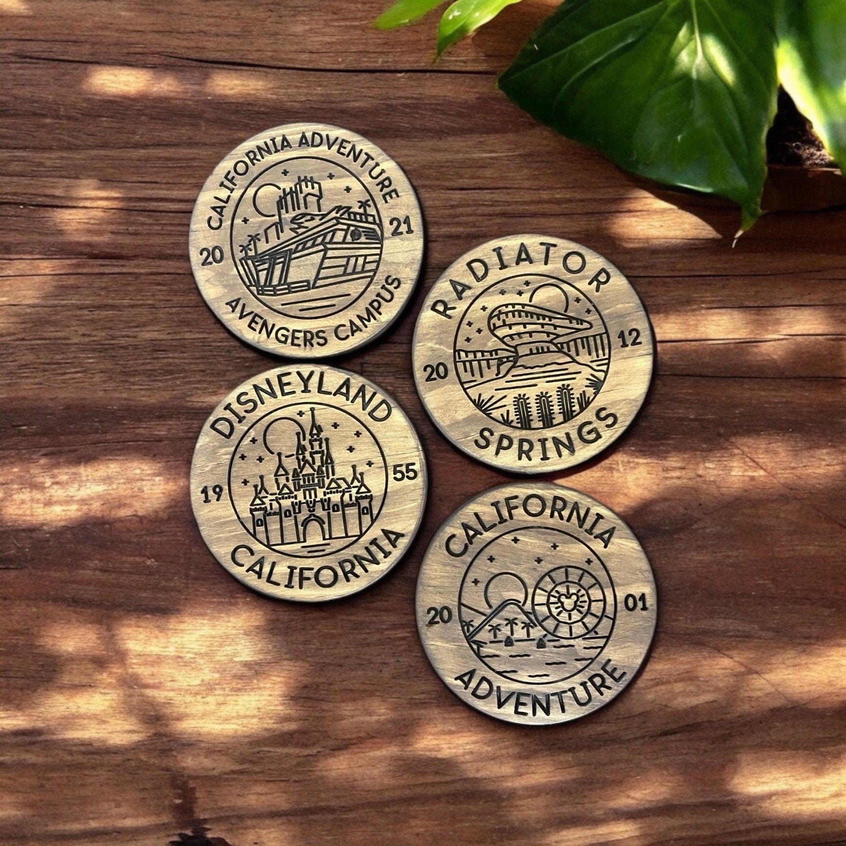 Disneyland Coaster Set, Disney Home Decor