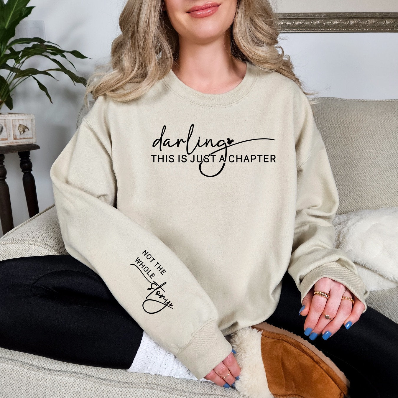 Disney This is Just a Chapter Sweatshirt