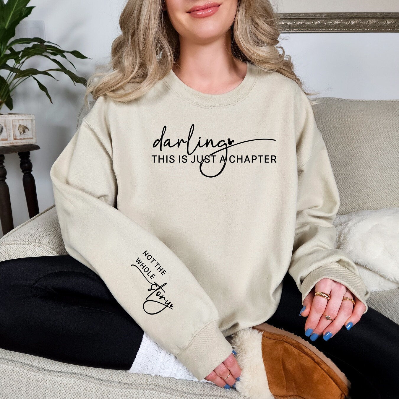 Disney This is Just a Chapter Sweatshirt