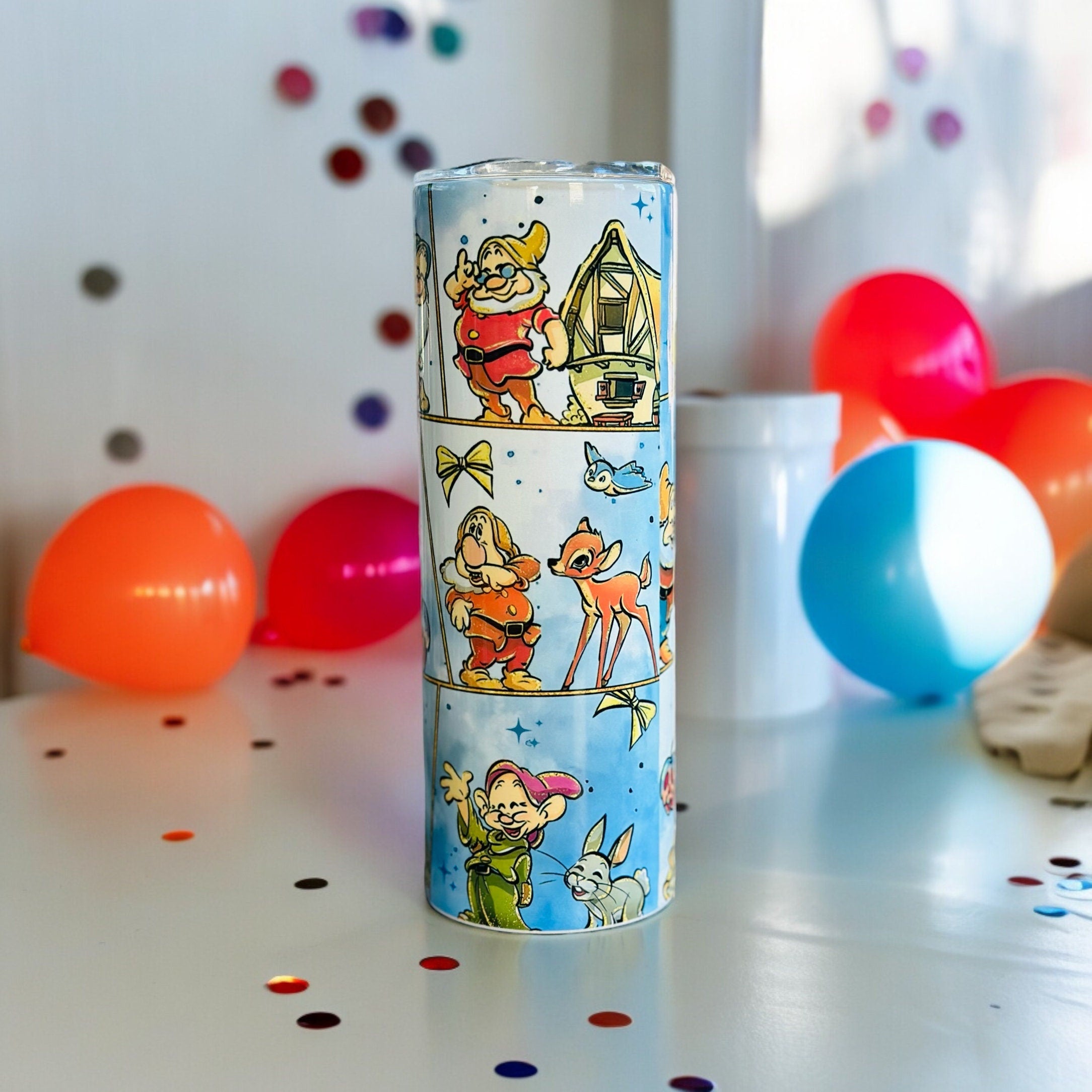 Snow White Seven Dwarfs  20 OZ Tumbler