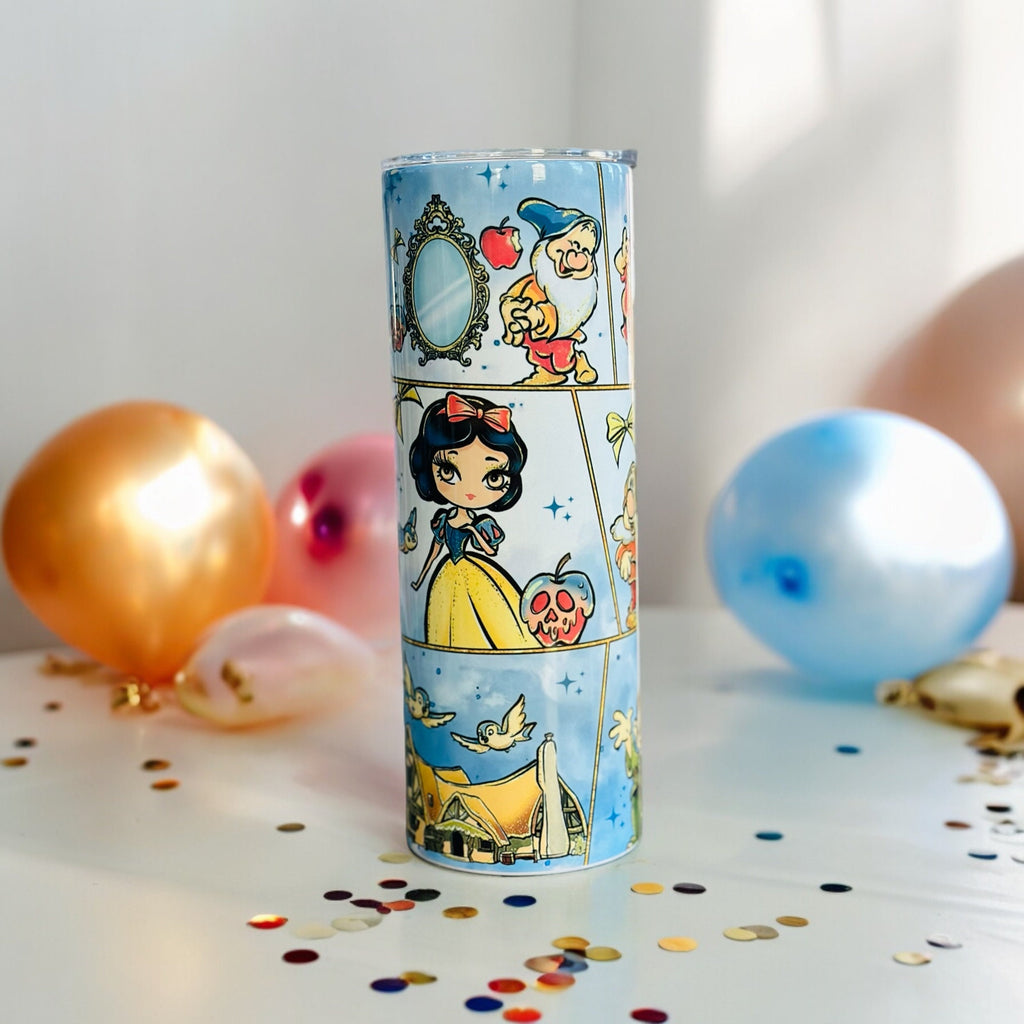 Snow White Seven Dwarfs  20 OZ Tumbler