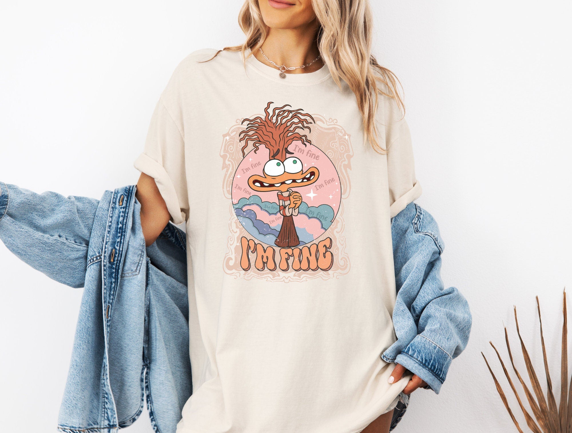 Inside Out Anxiety Im Fine T-Shirt