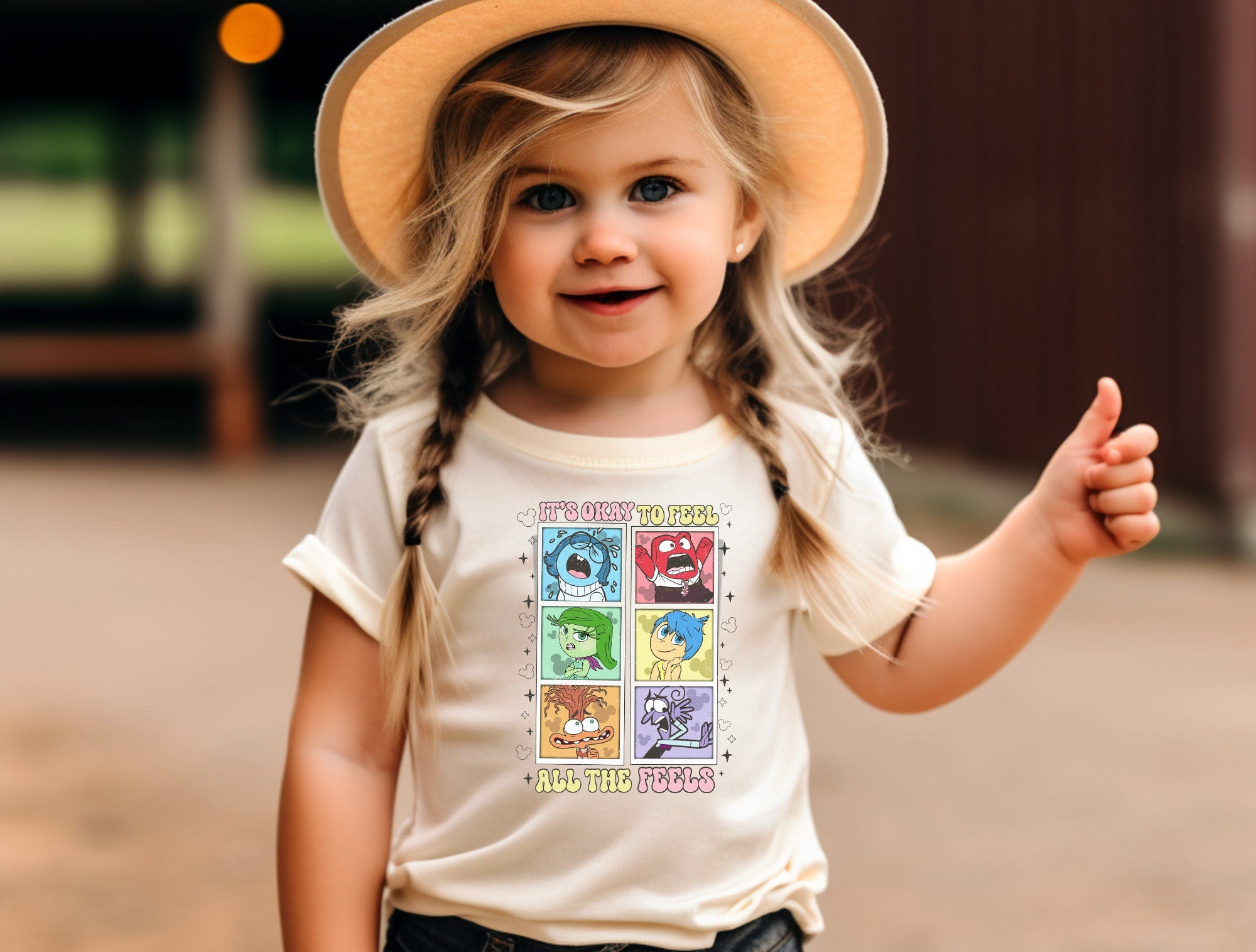 Inside Out 2 Toddler Feel All The Feels T-Shirt