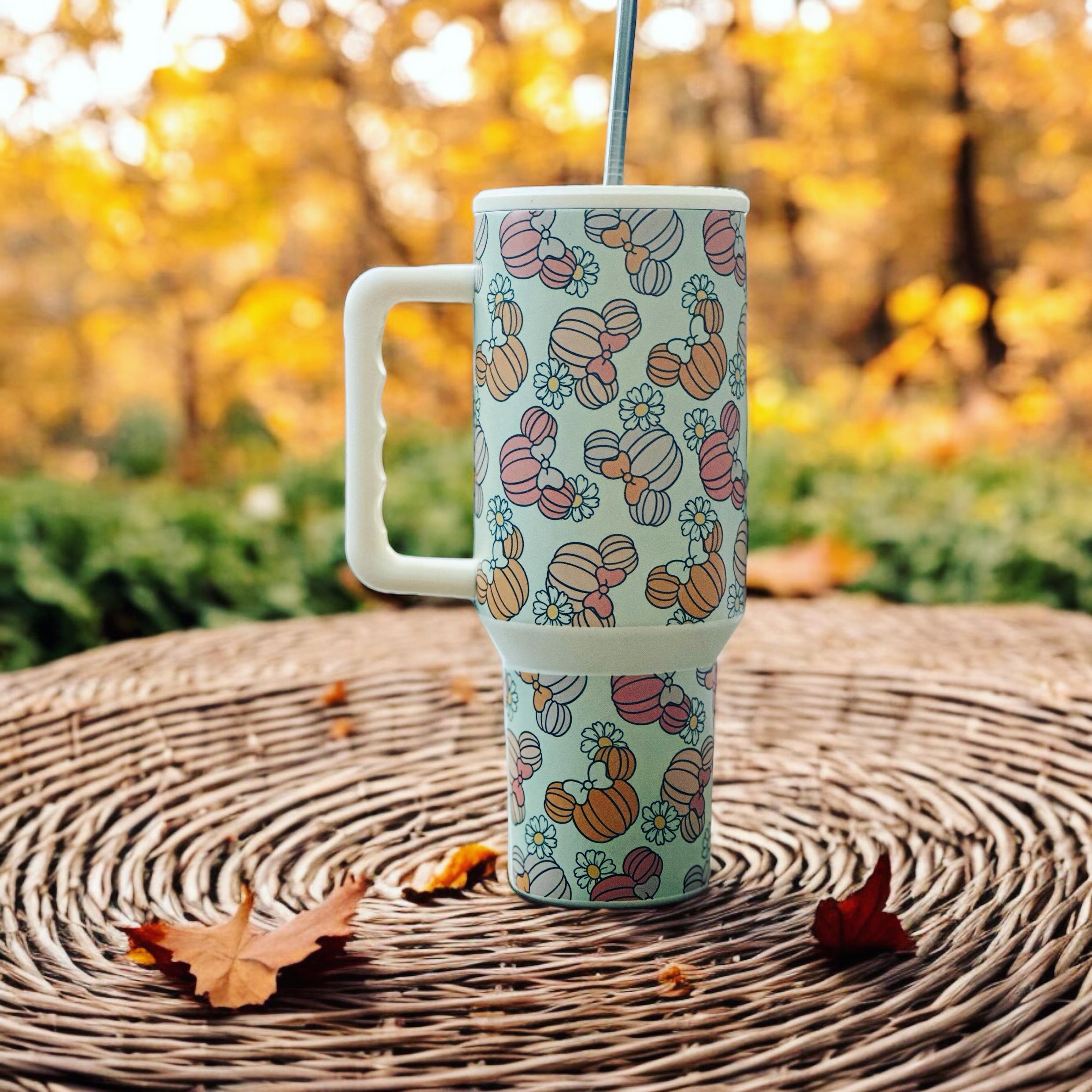 Disney Pumpkin Mickey 40 OZ Tumbler