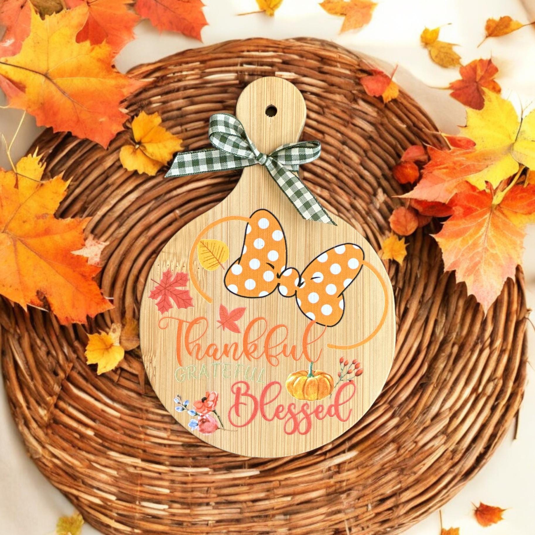 Disney Mickey Fall Tiered Tray Sign