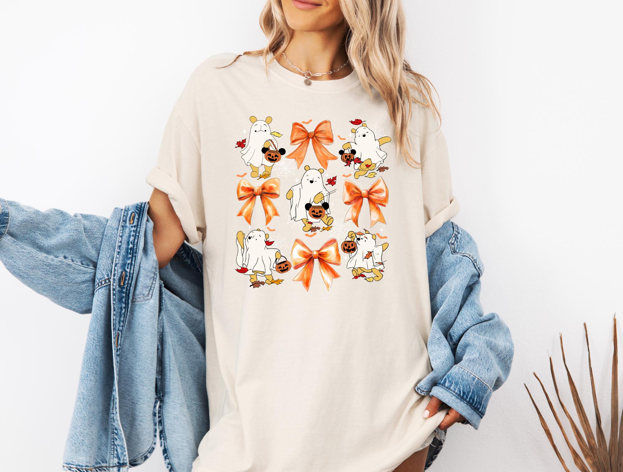 Disney Pooh Halloween Coquette T-Shirt