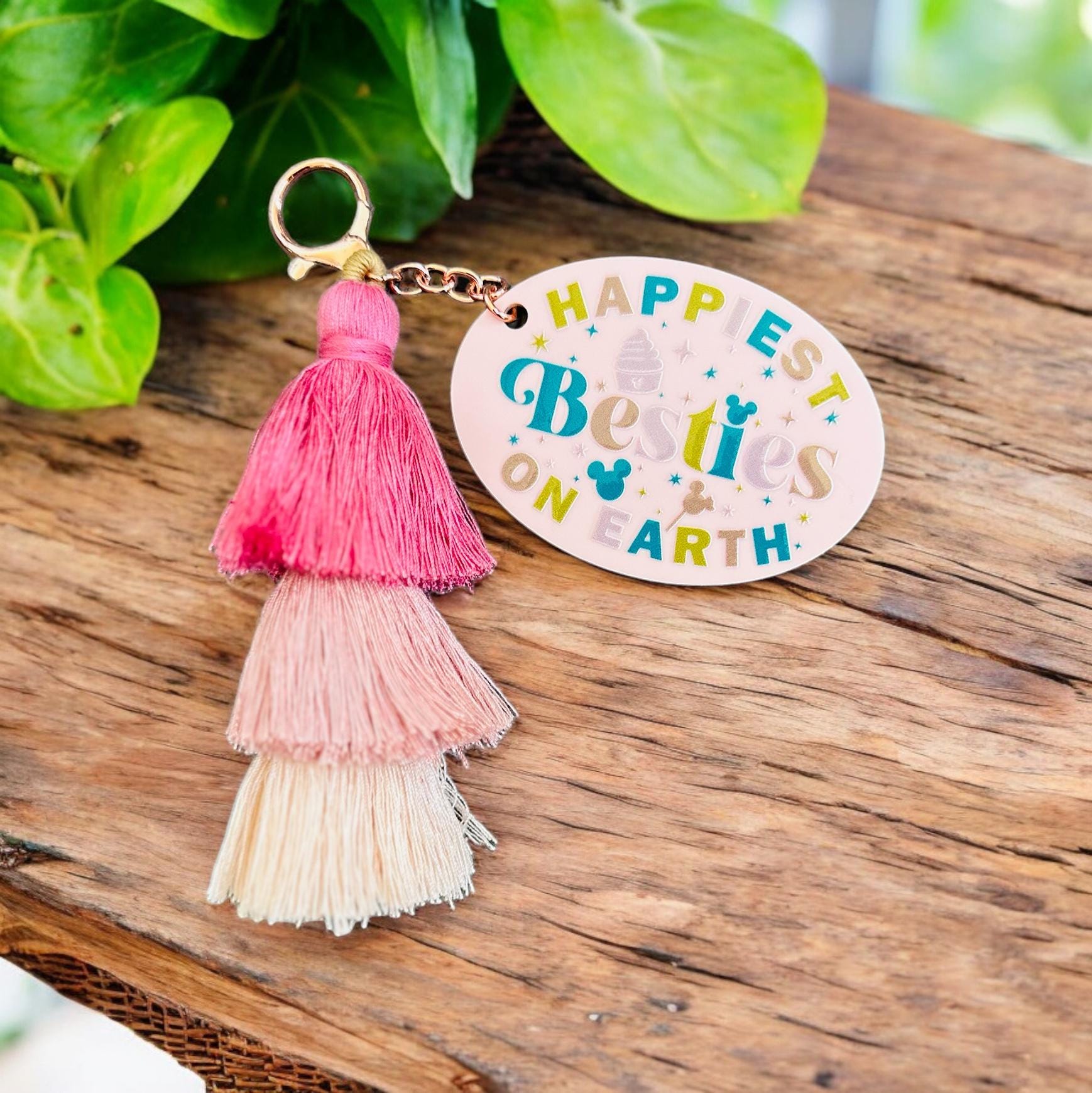Disney Besties Keychain Bag Tag