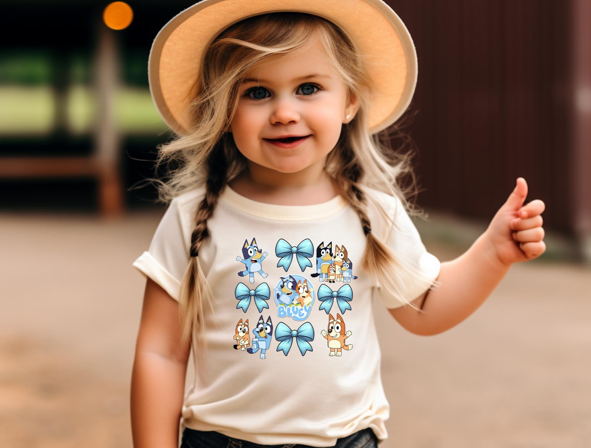 Bluey Coquette Toddler T-Shirt