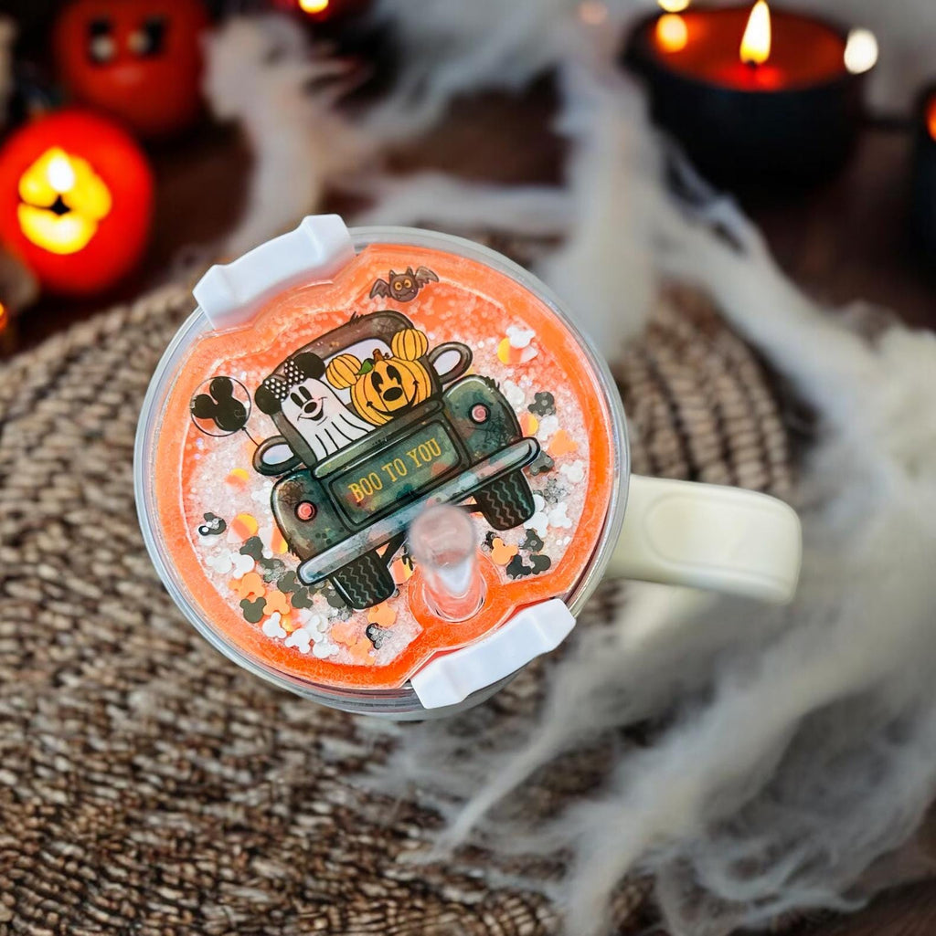 Disney Halloween Boo To You Stanley Shaker Topper