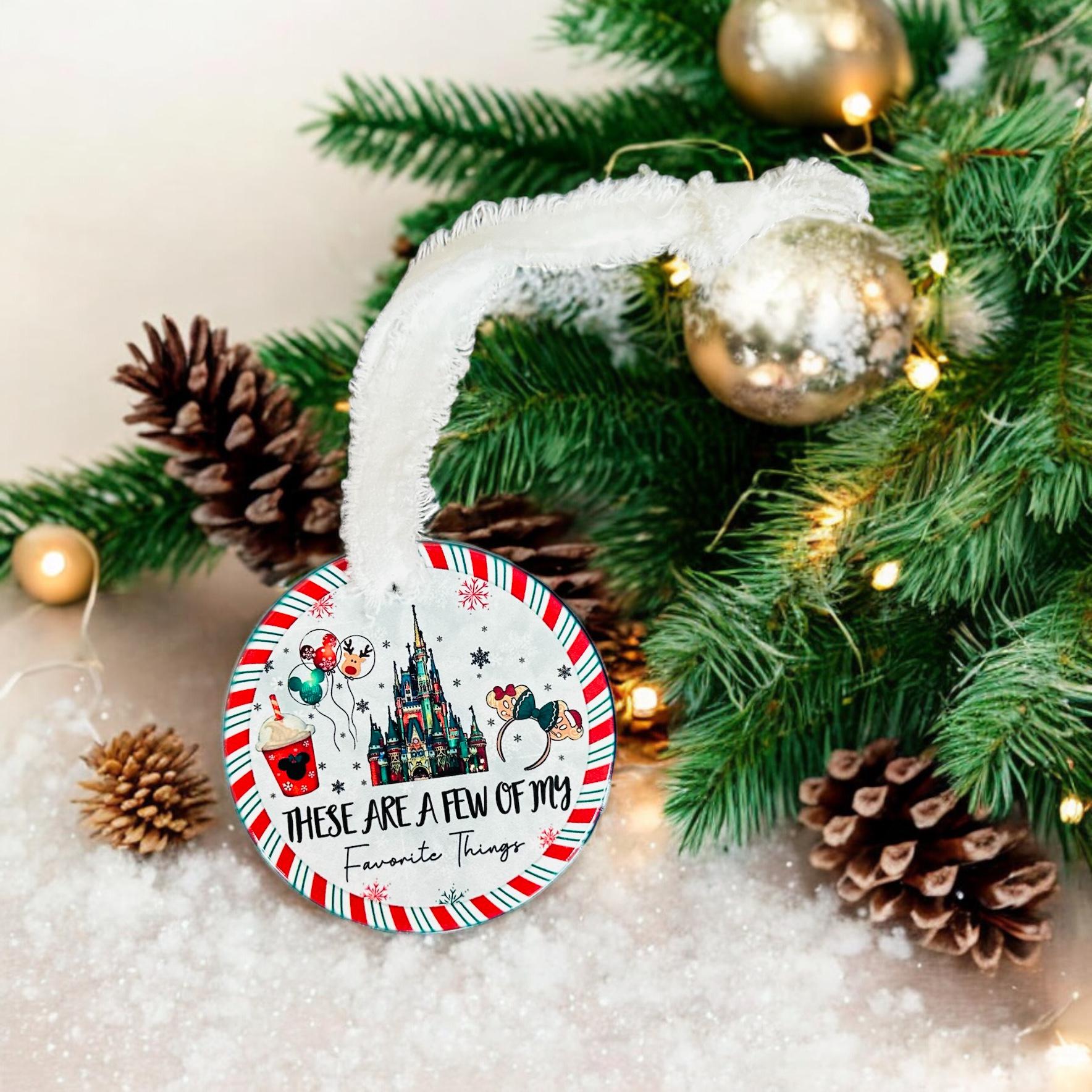 Disney Favorite Things Christmas Tree Ornament