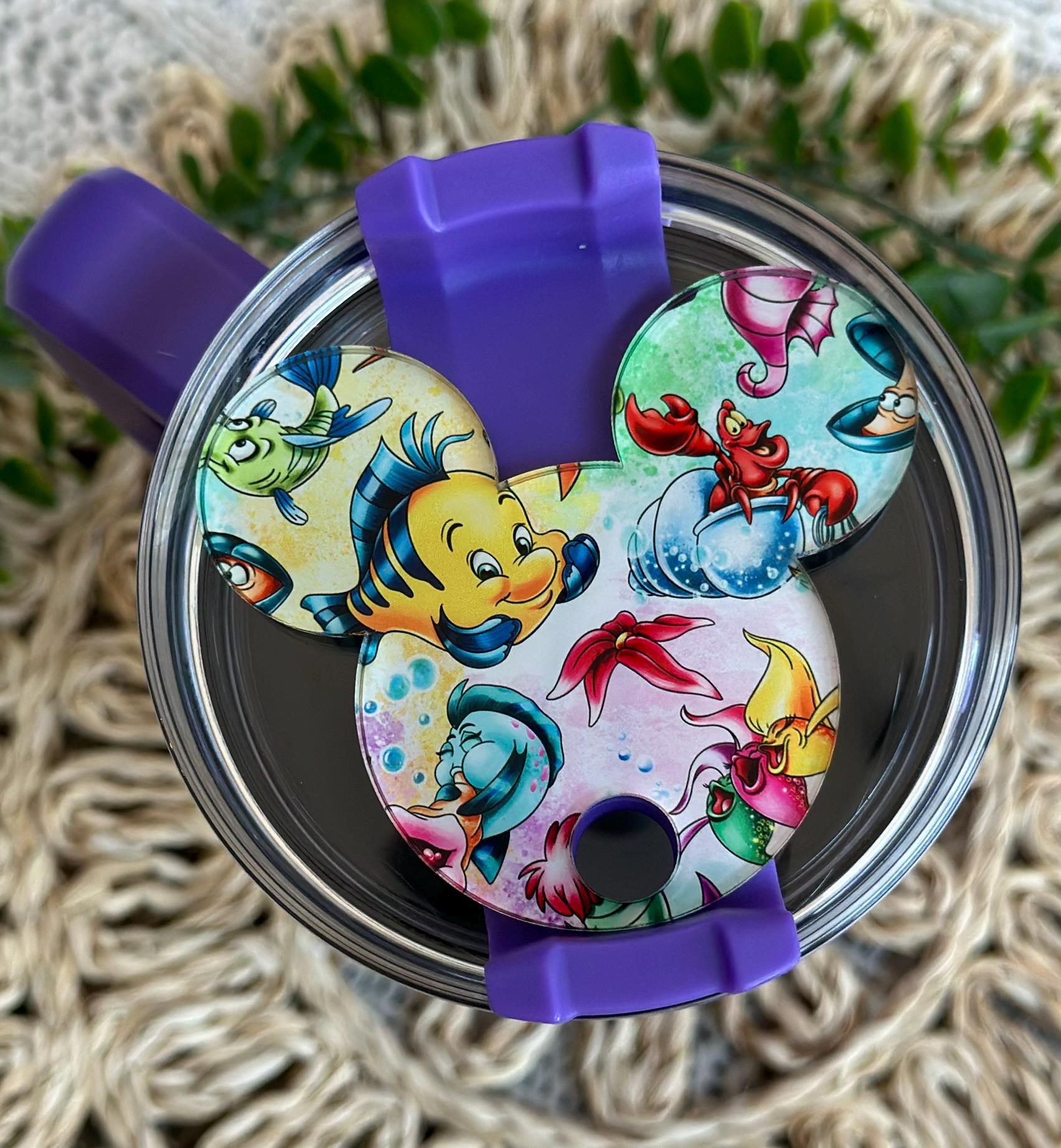 Disney Little Mermaid Stanley Tumbler Topper