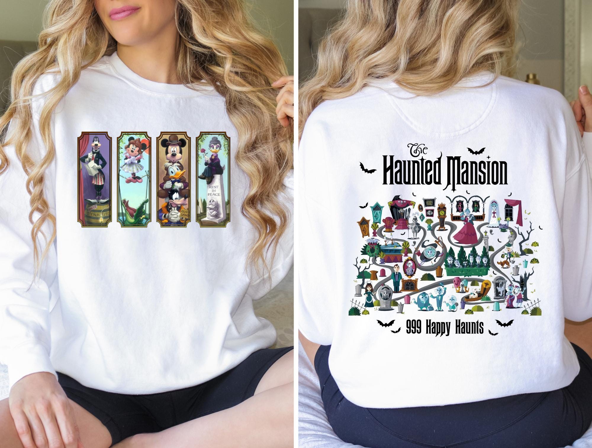 Haunted Mansion Sweatshirt Comfort Colors