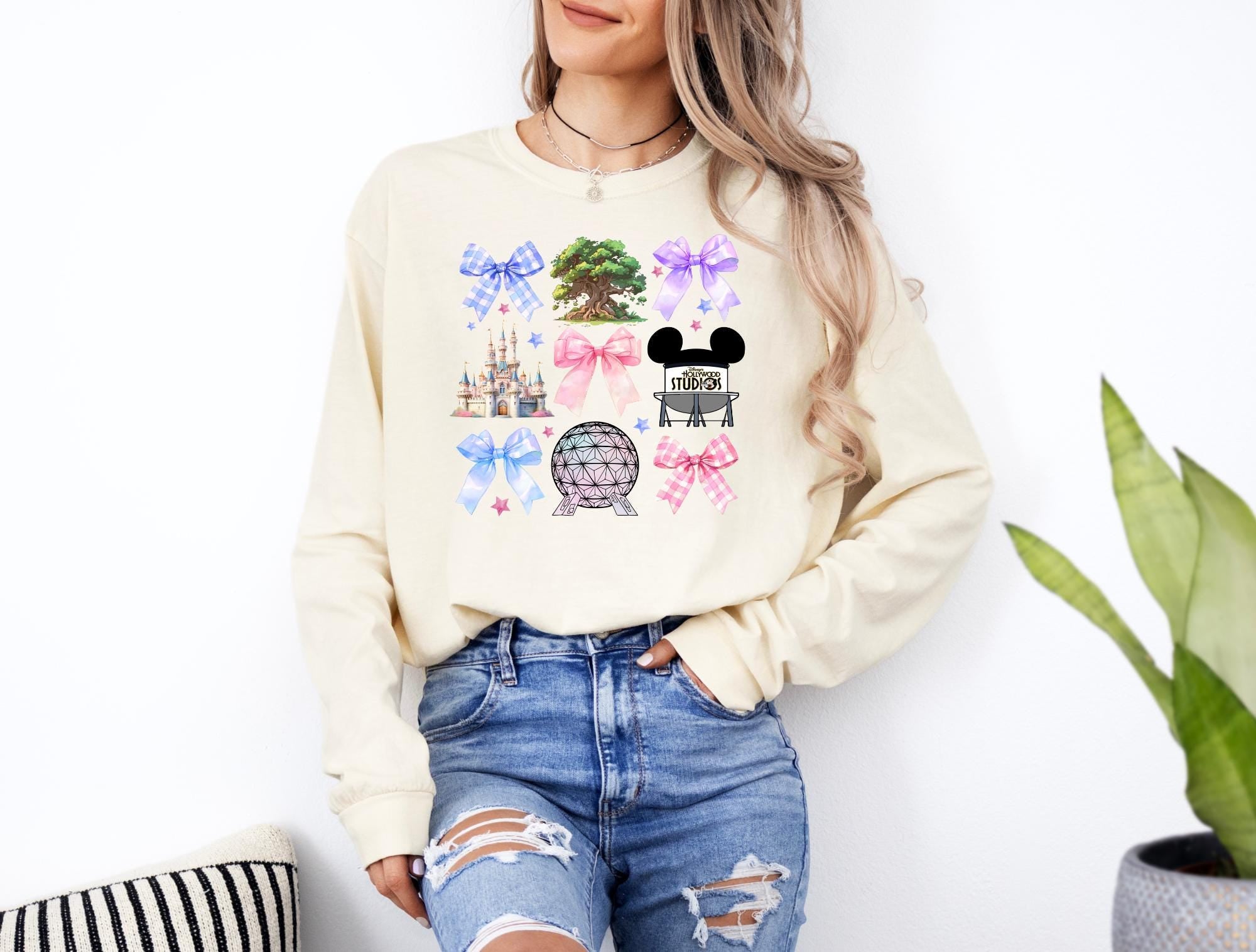Disney Four Park Coquette T-Shirt Comfort Colors