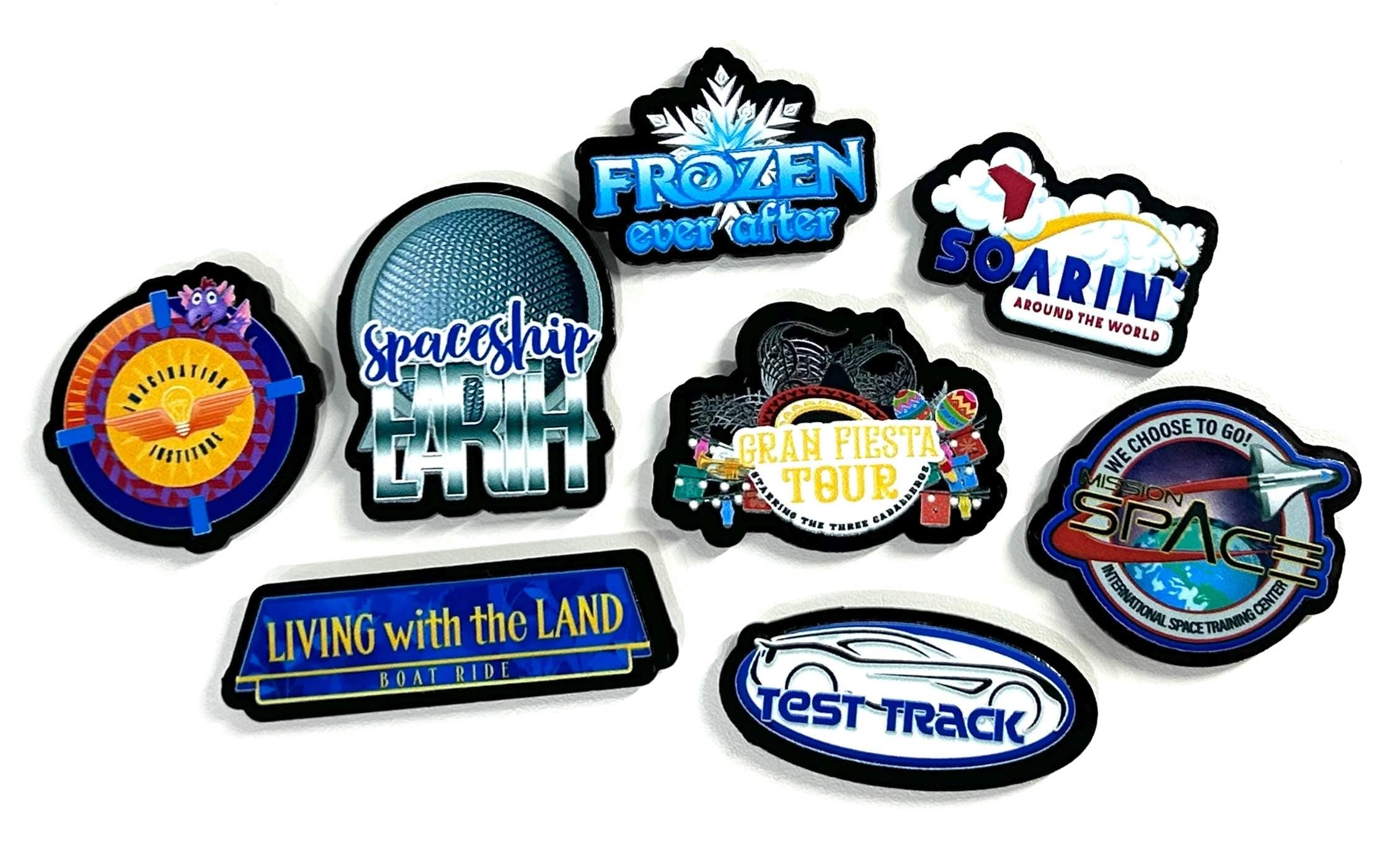 Disney Epcot Refrigerator Magnet Set