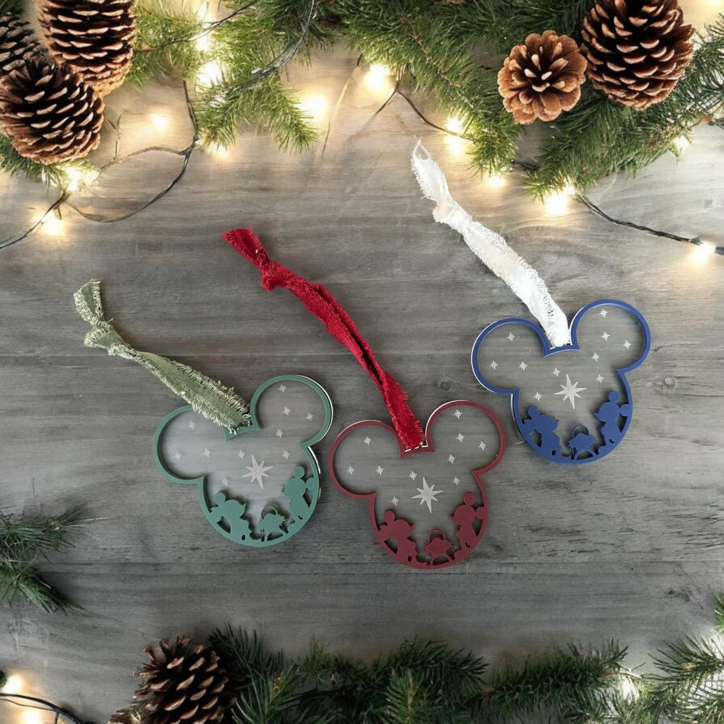 Disney Mickey Minnie Christmas Tree Ornament