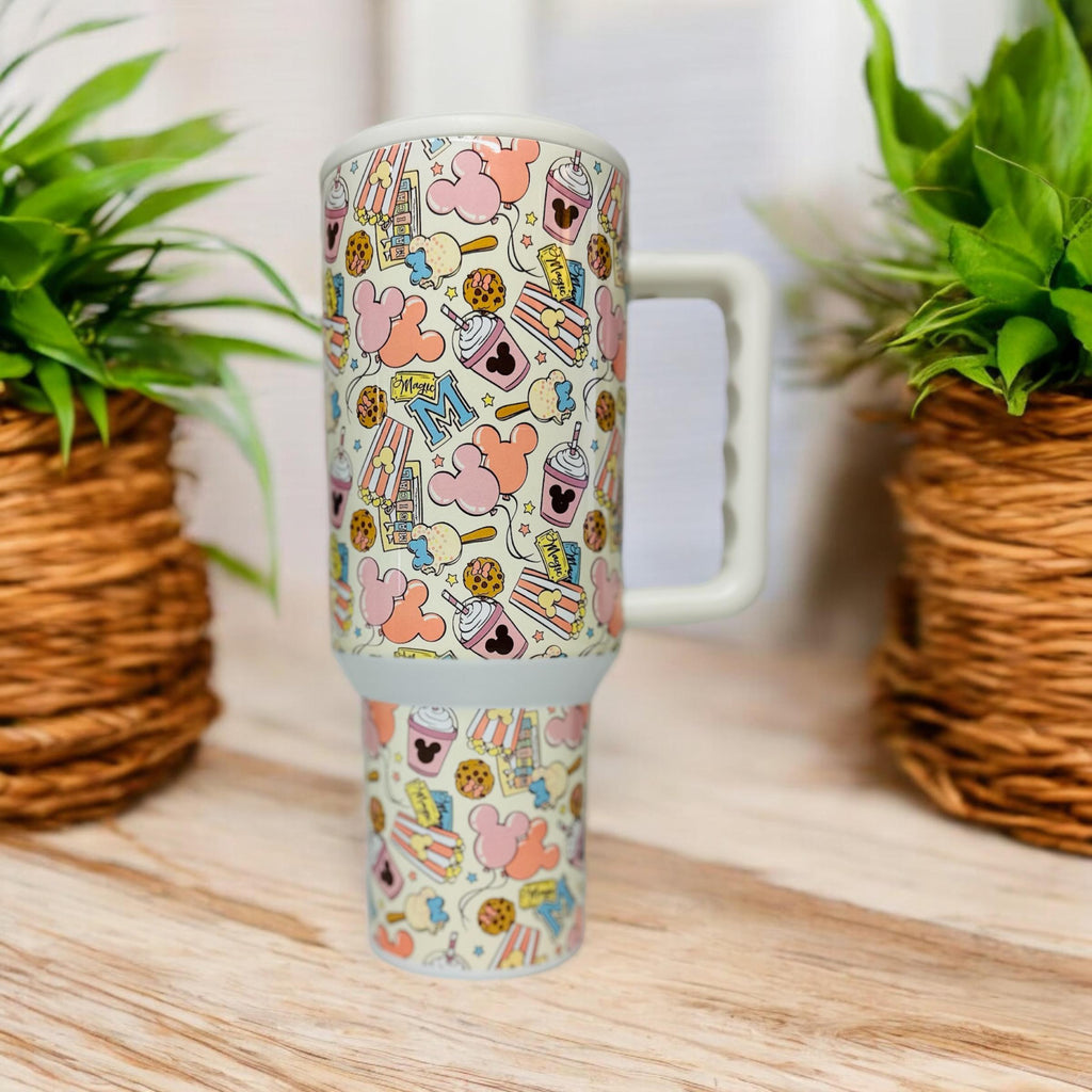 Disney Snacks Tumbler 40 OZ Simple Modern Style