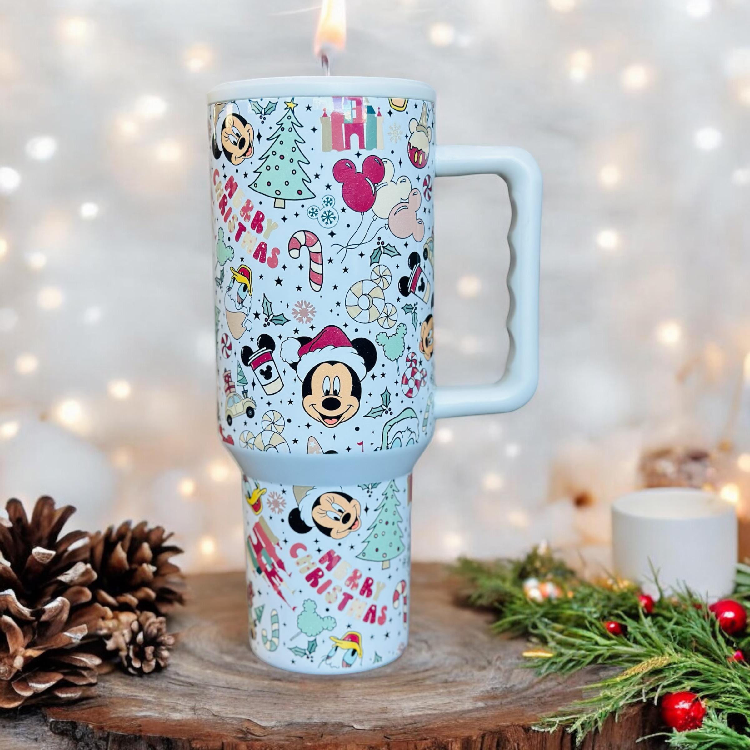 Disney Mickey Christmas Simple Modern Style Tumbler
