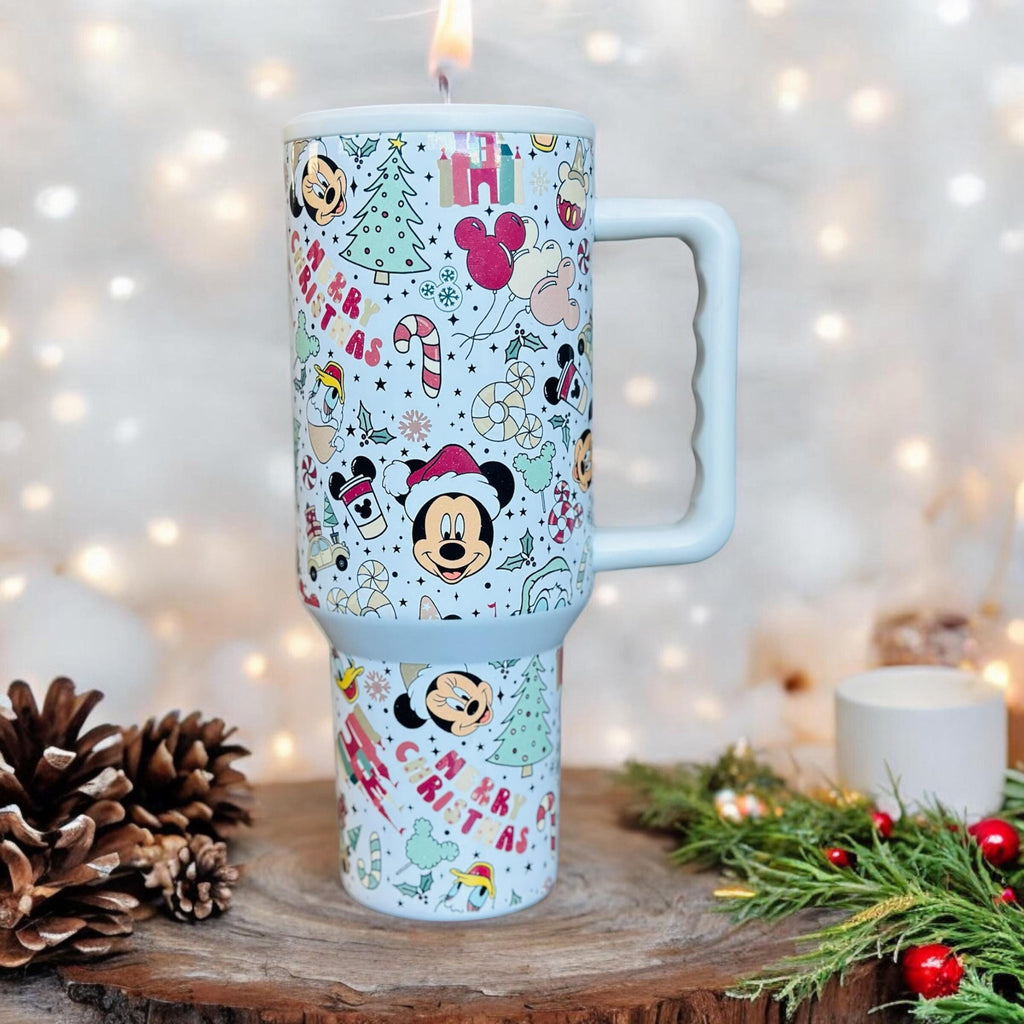 Disney Mickey Christmas Simple Modern Style Tumbler