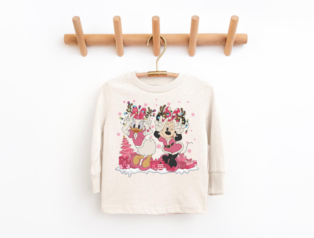 Disney Minnie Daisy Christmas Sweatshirt Toddler Shirt