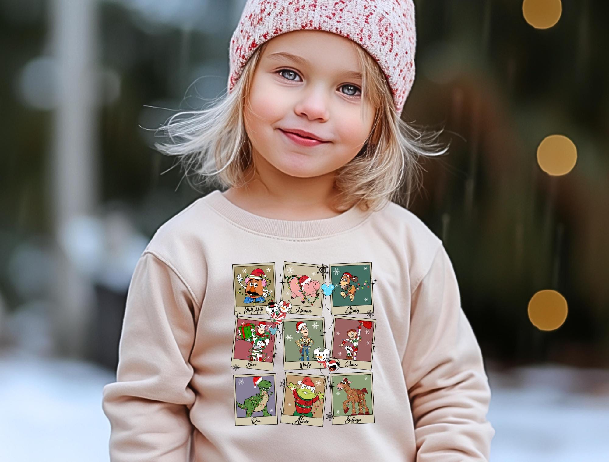 Disney Toy Story Christmas Sweatshirt Toddler Shirt