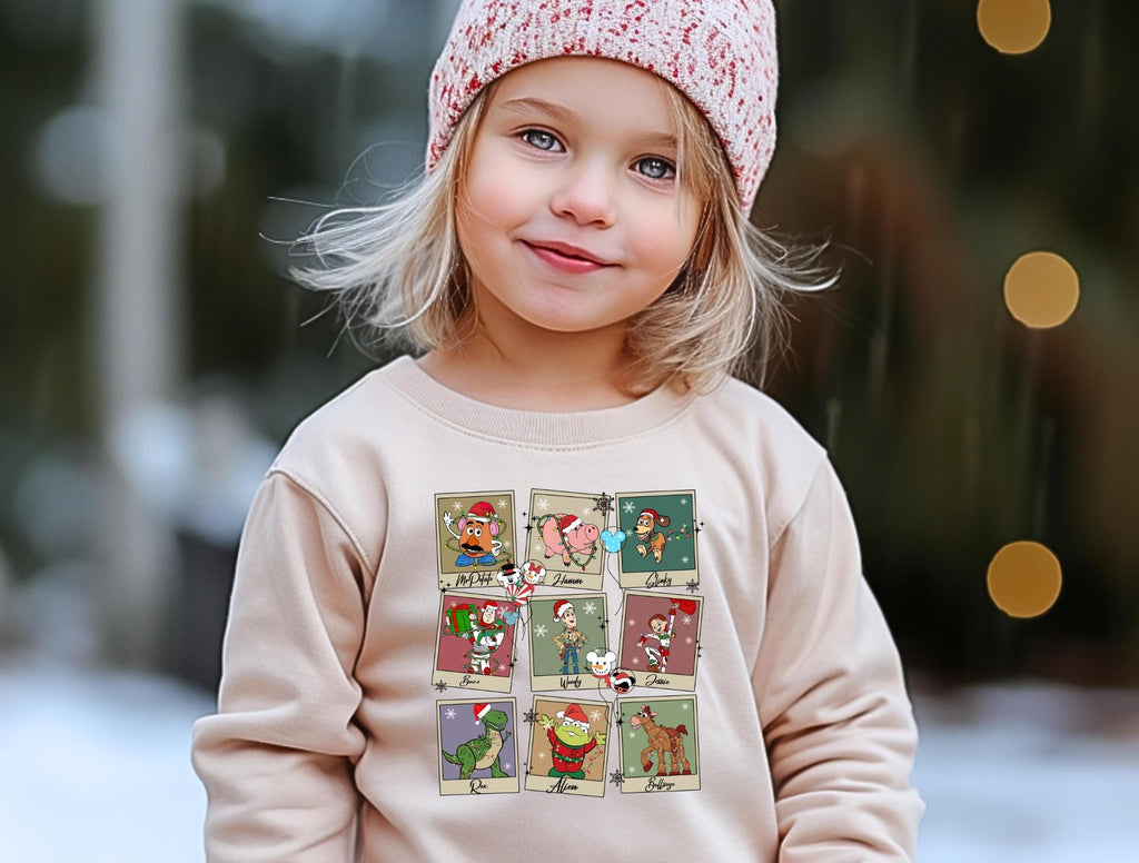 Disney Toy Story Christmas Sweatshirt Toddler Shirt