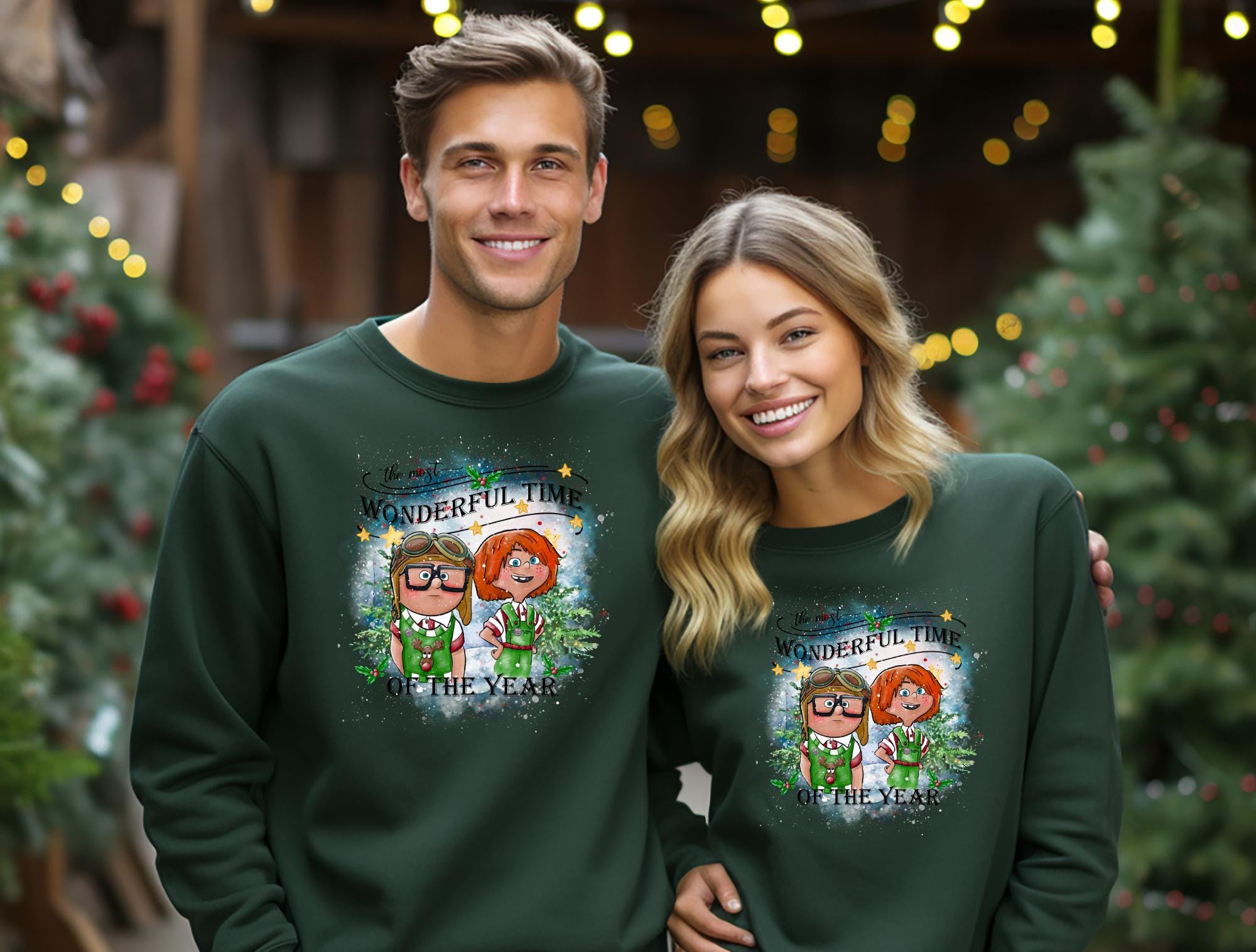 Carl Ellie UP Christmas Sweatshirt