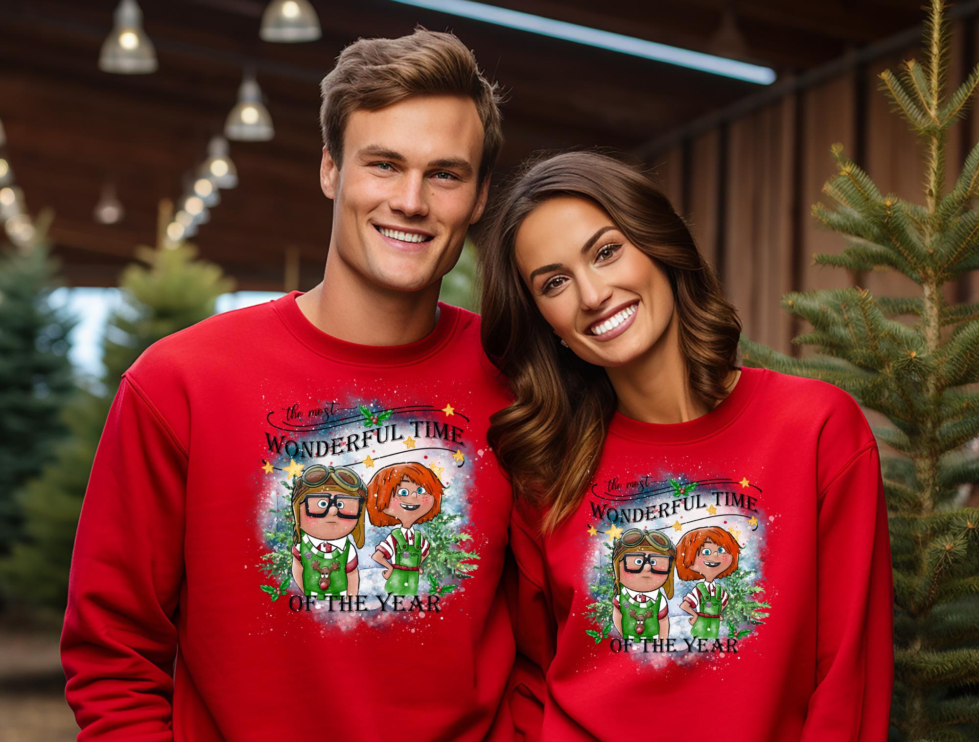 Carl Ellie UP Christmas Sweatshirt