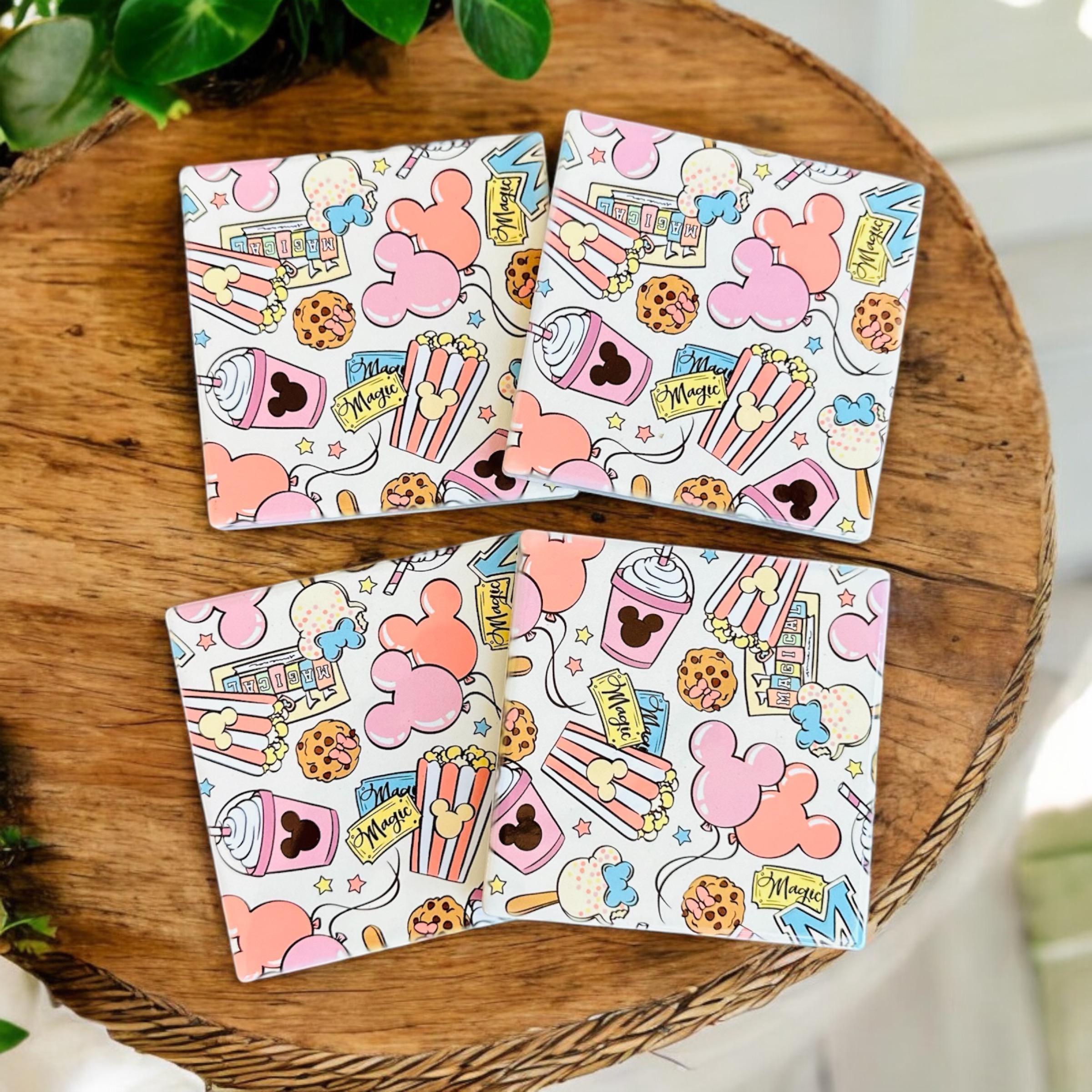 Disney Mickey Snack Coasters Set of 4
